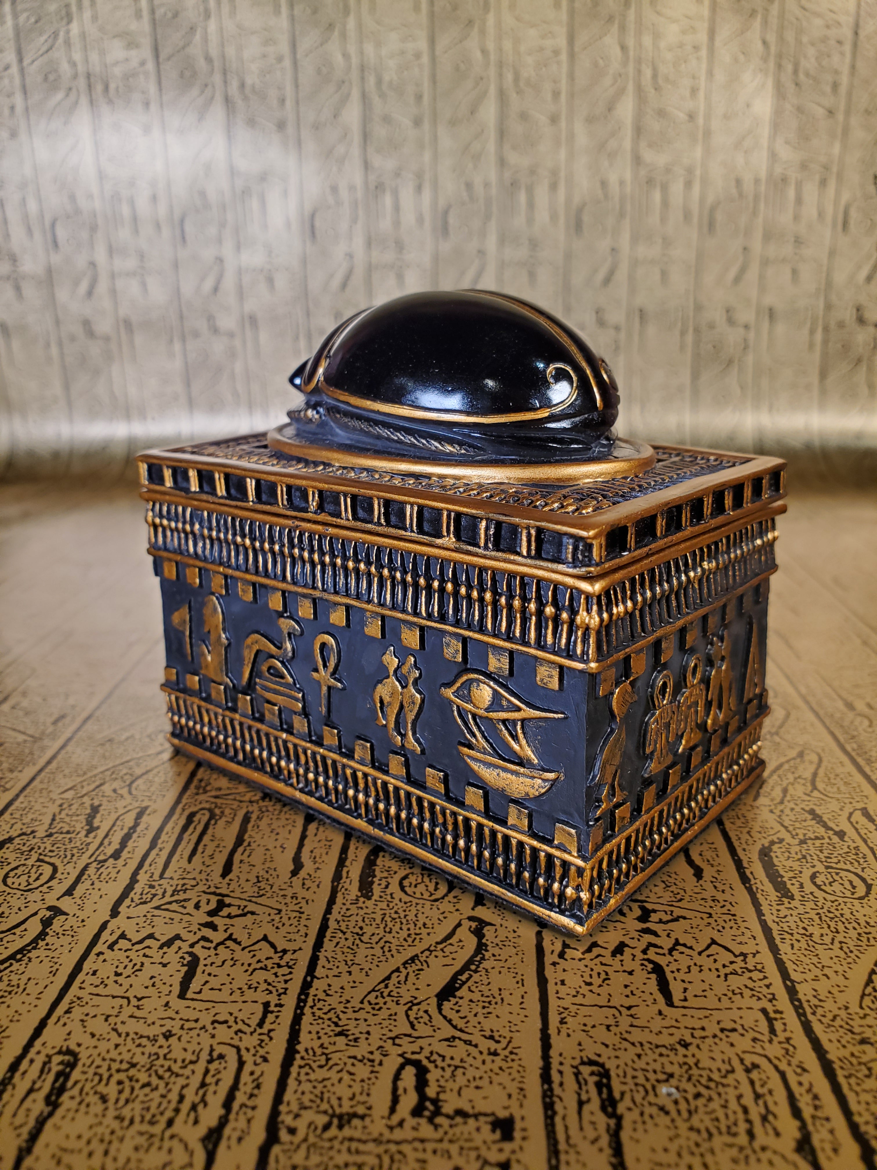 Scarab Trinket Box