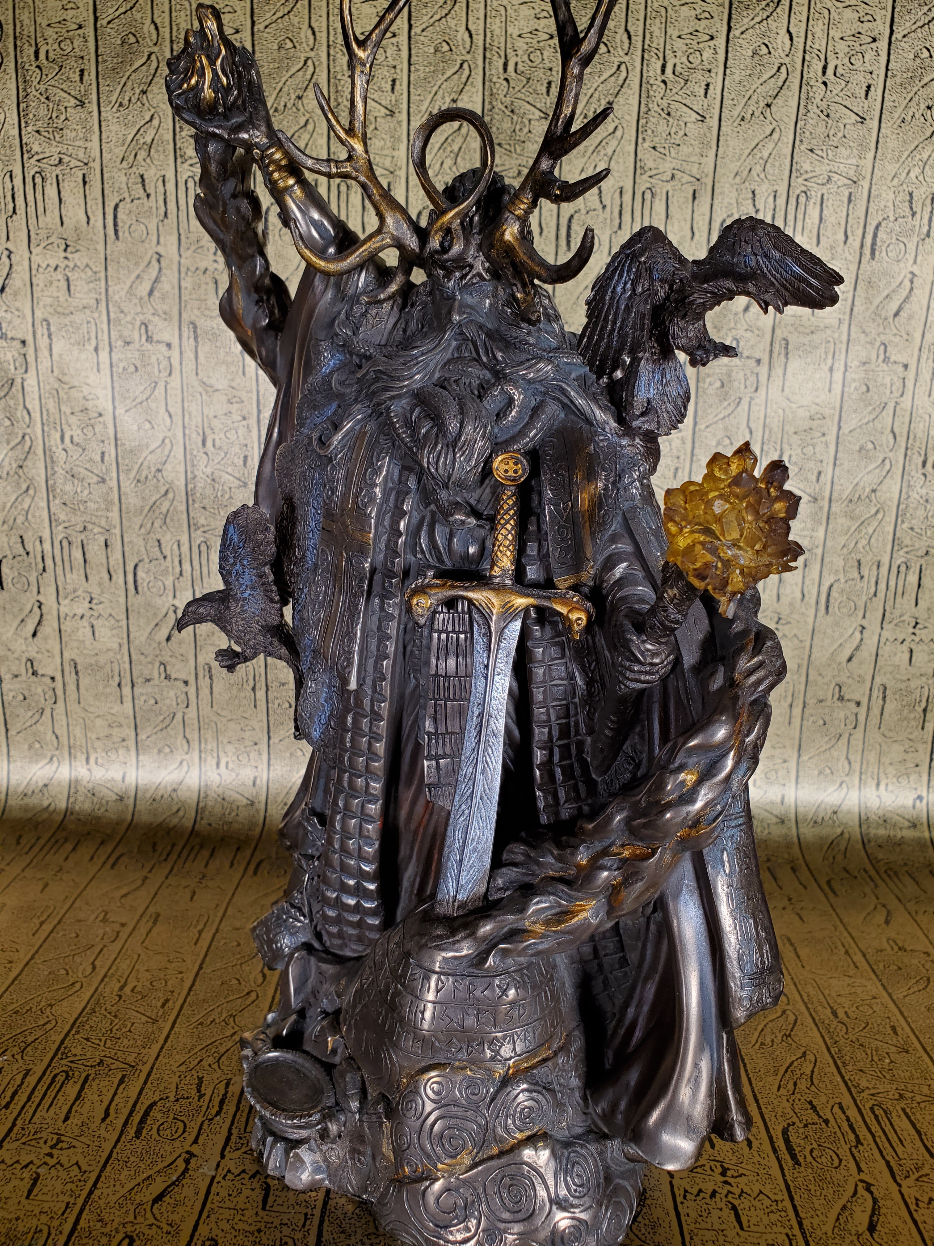 Merlin Statue