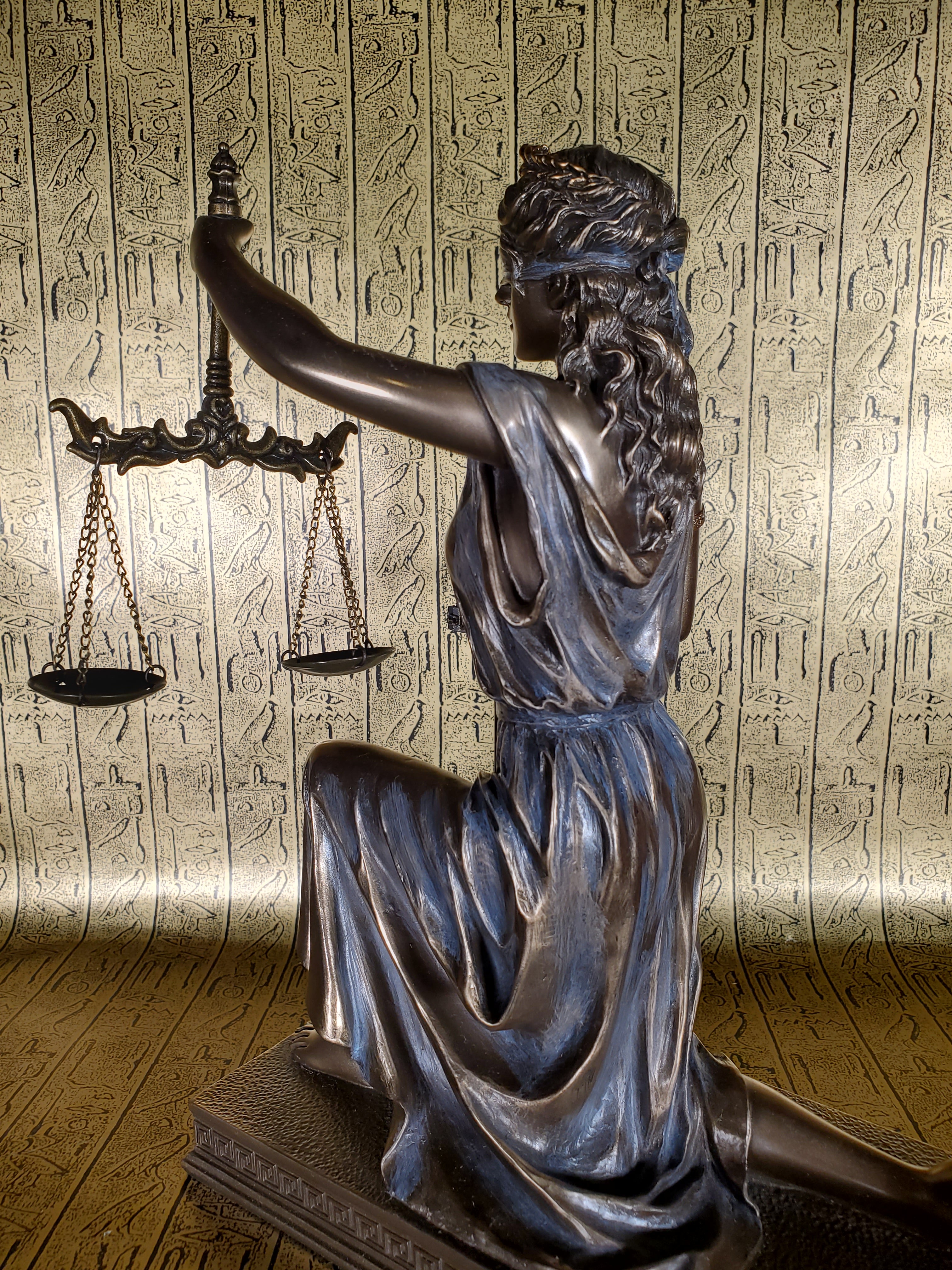 Lady Justice with Sword Letter-opener