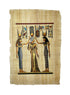 Queen Nefertari Coronation & Blessing with Goddesses Isis and Hathor Papyrus