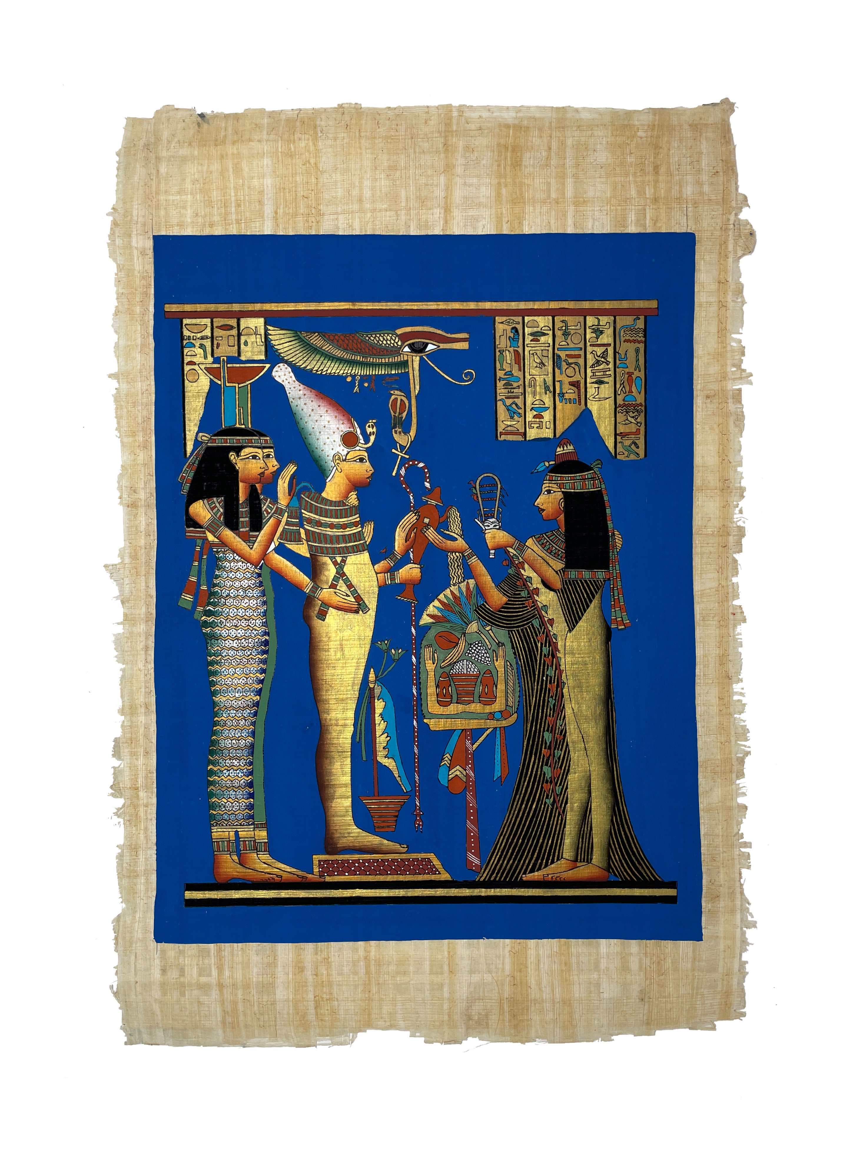 Princess Offering to Osiris, Isis, and Nephthys