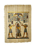 Thoth and Horus Blessing Ramses II With Eternal Life Papyrus