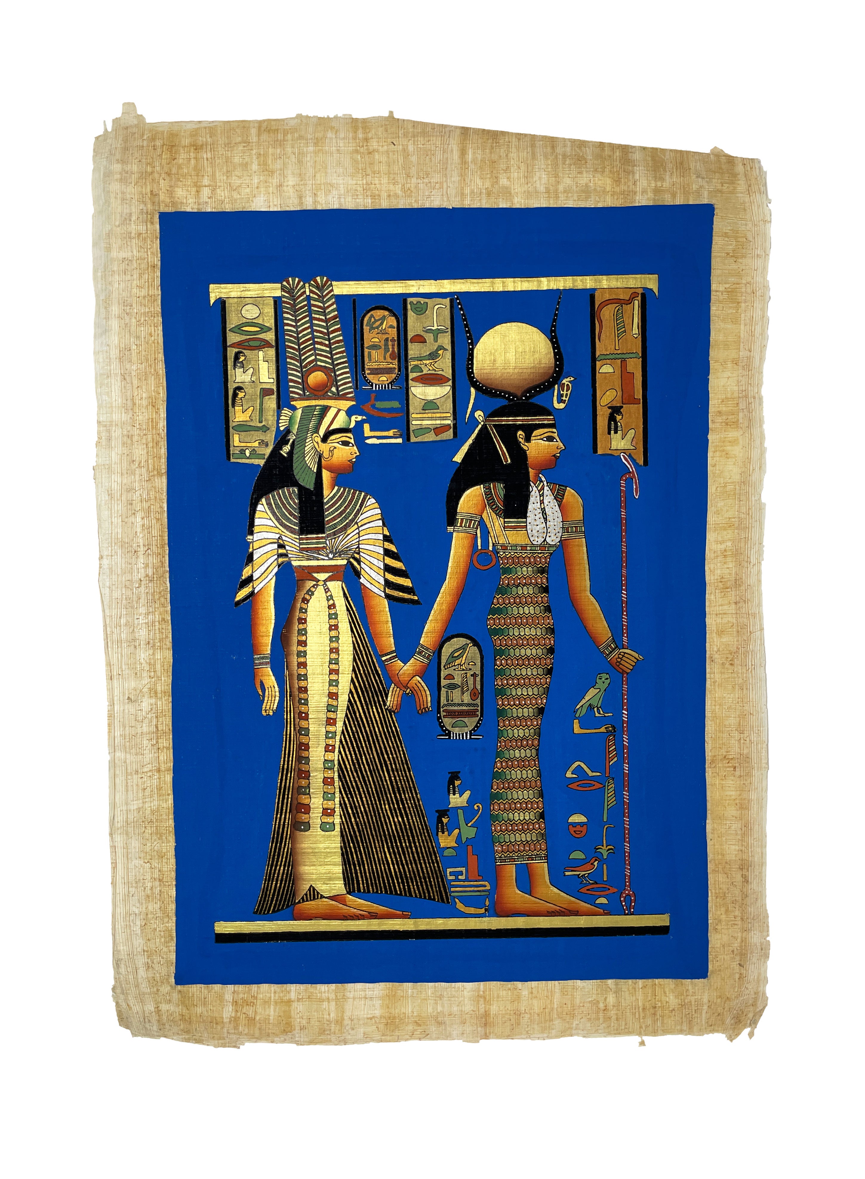 Isis Leading Queen Nefertari into the Afterlife Papyrus