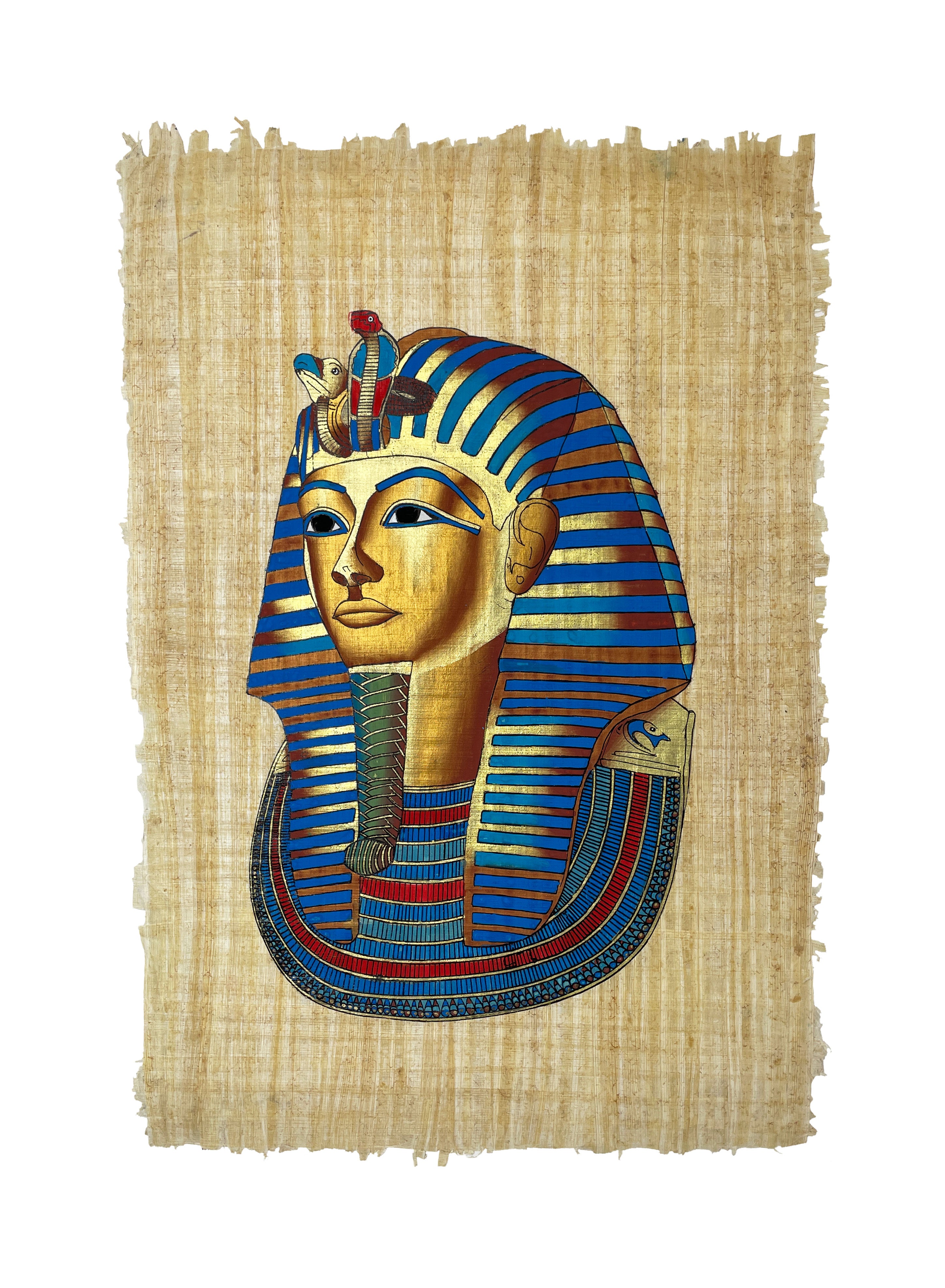 King Tutankamun's Mask Papyrus