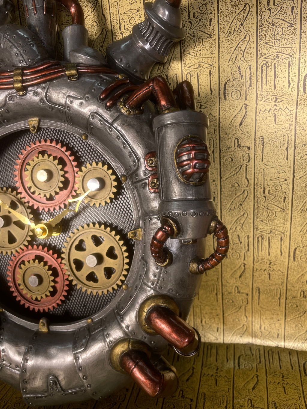 Steampunk Magnum Opus Wall Clock