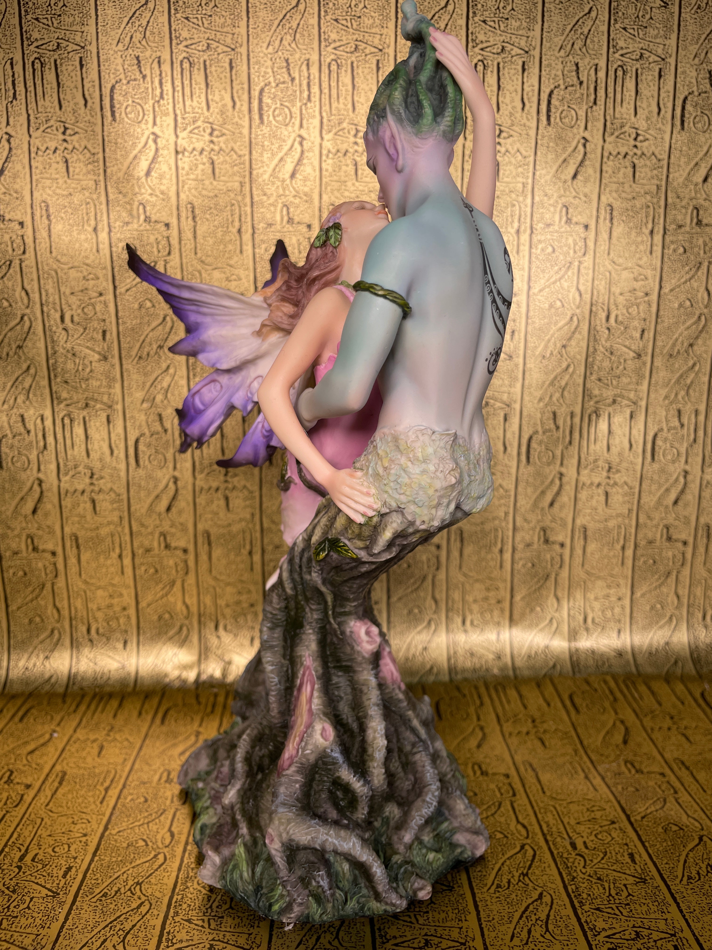 Fairy Kissing Treebeard Statue