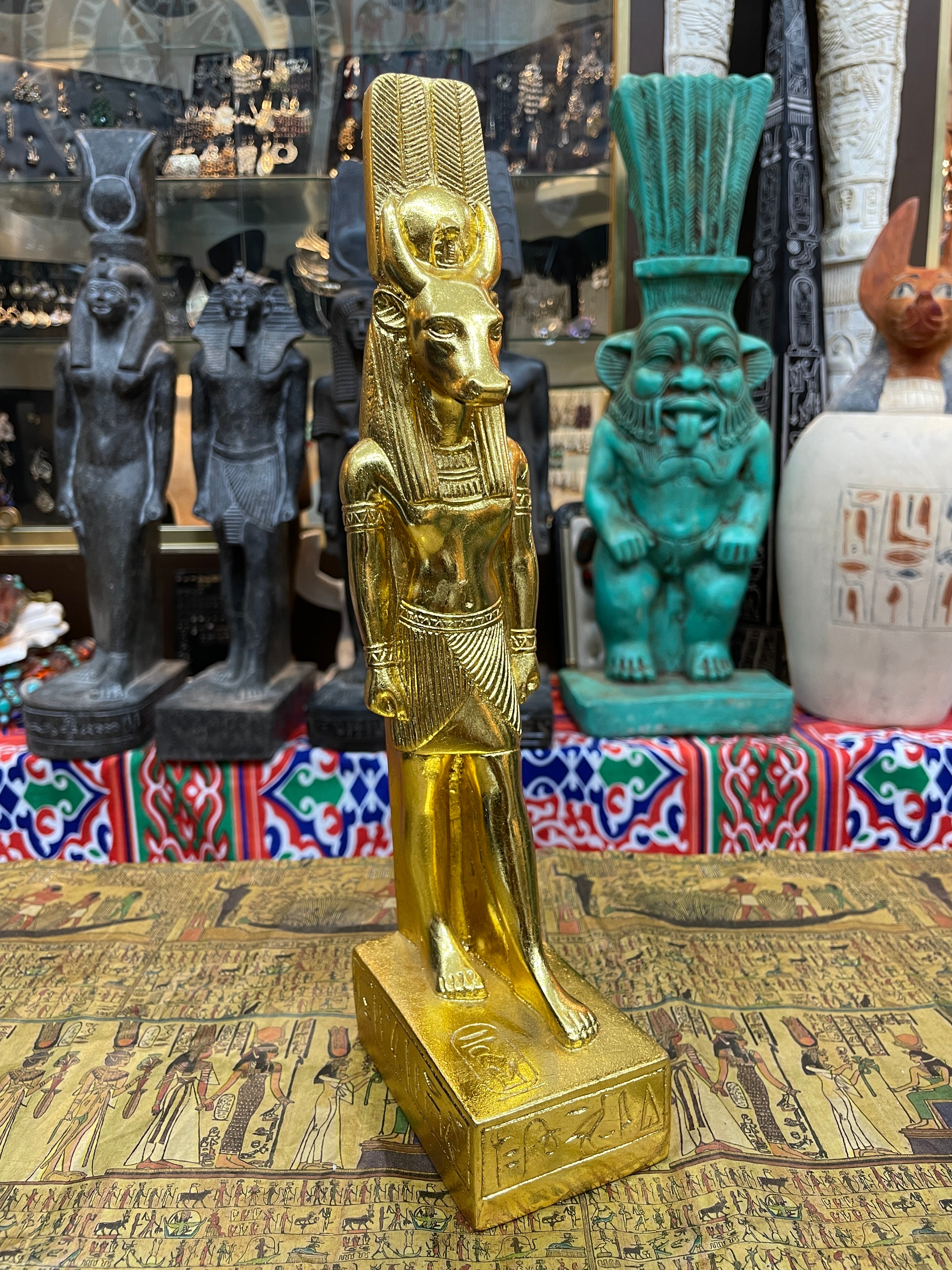 Hathor Statue - Handmade in Egypt