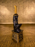 Egyptian Goddess Ma'at on Pedestal Statue