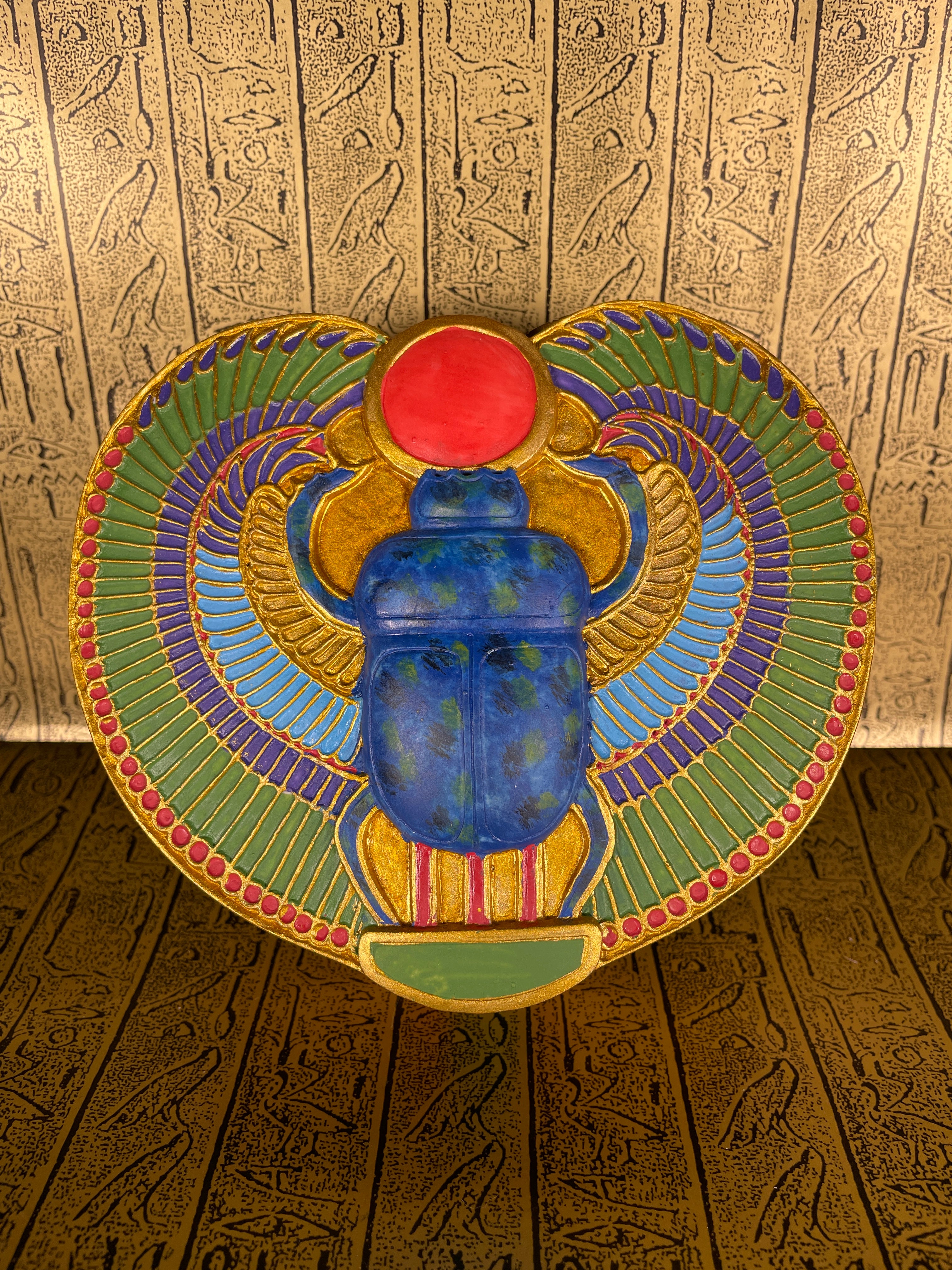 Winged Scarab Box