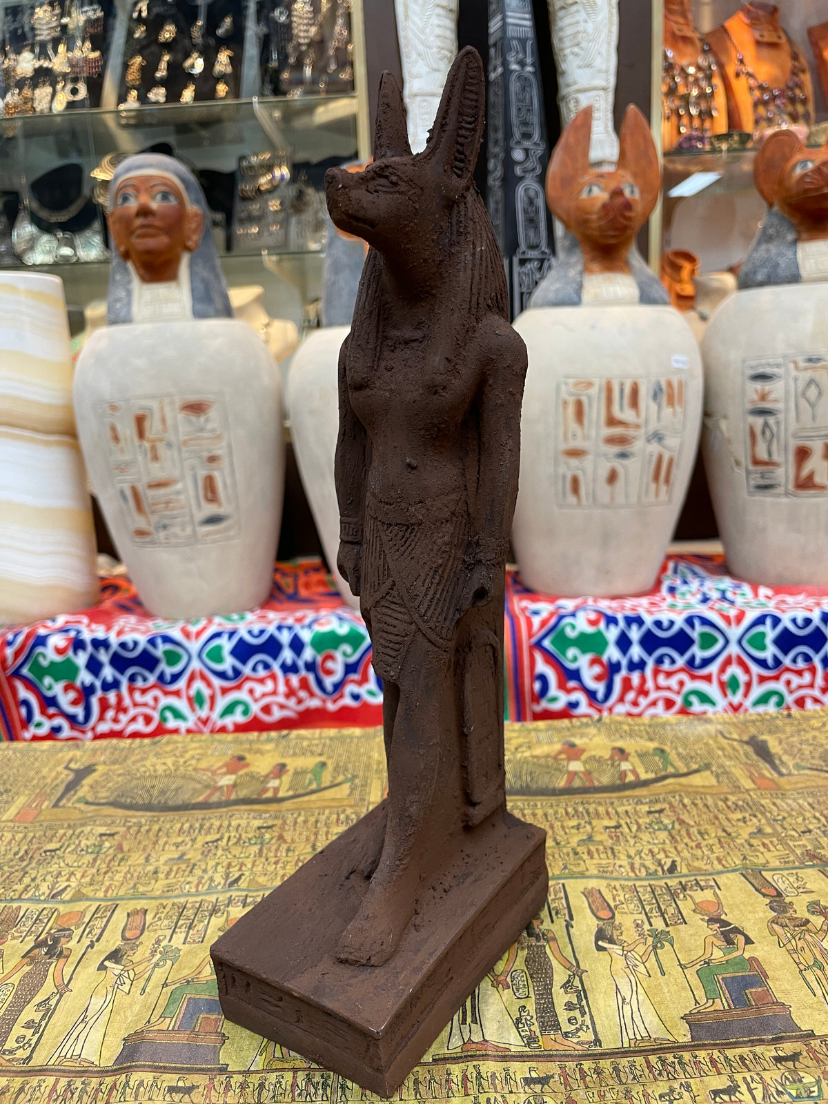 Anubis Statue - Handmade in Egypt