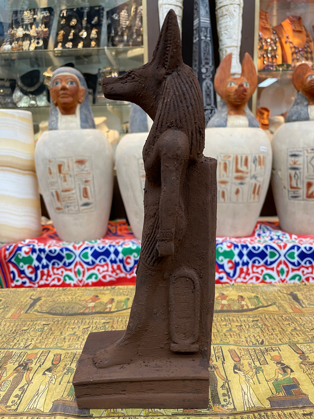 Anubis Statue - Handmade in Egypt