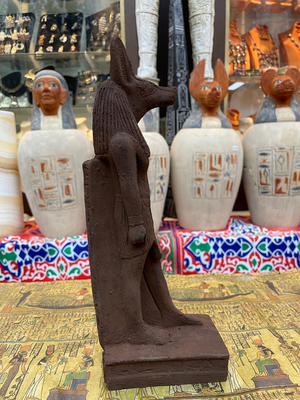 Anubis Statue - Handmade in Egypt