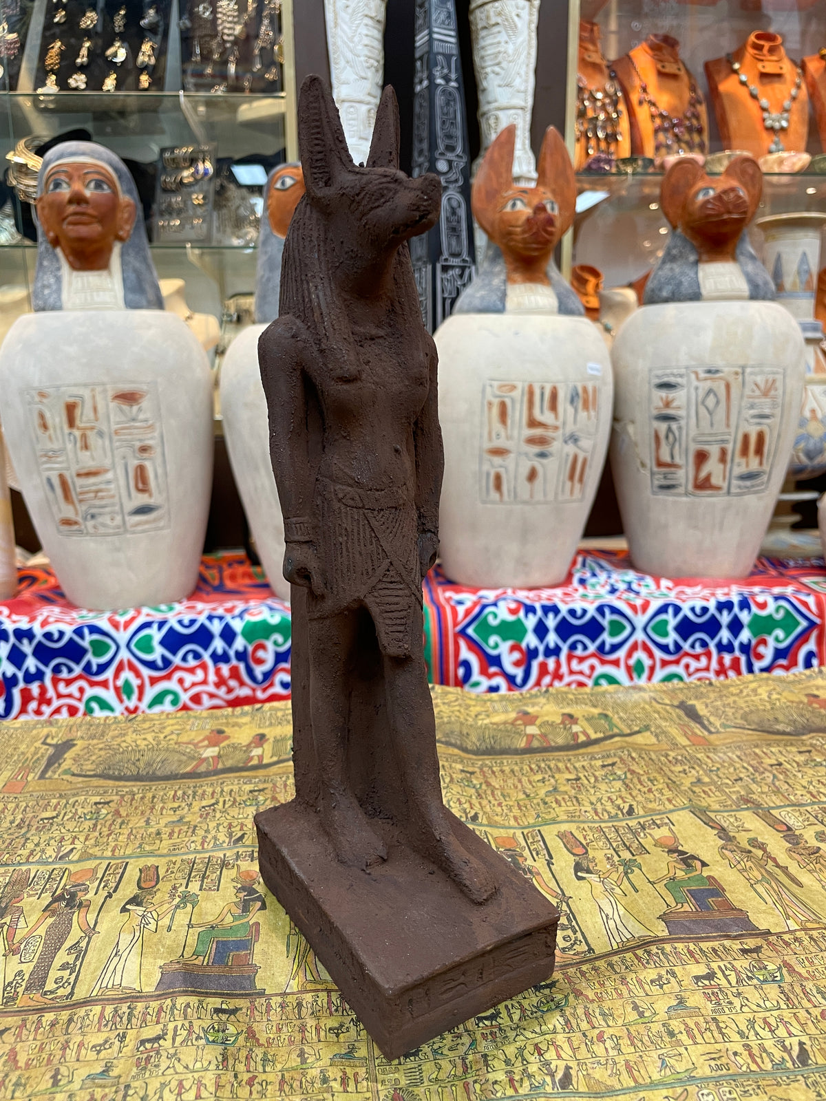 Anubis Statue - Handmade in Egypt