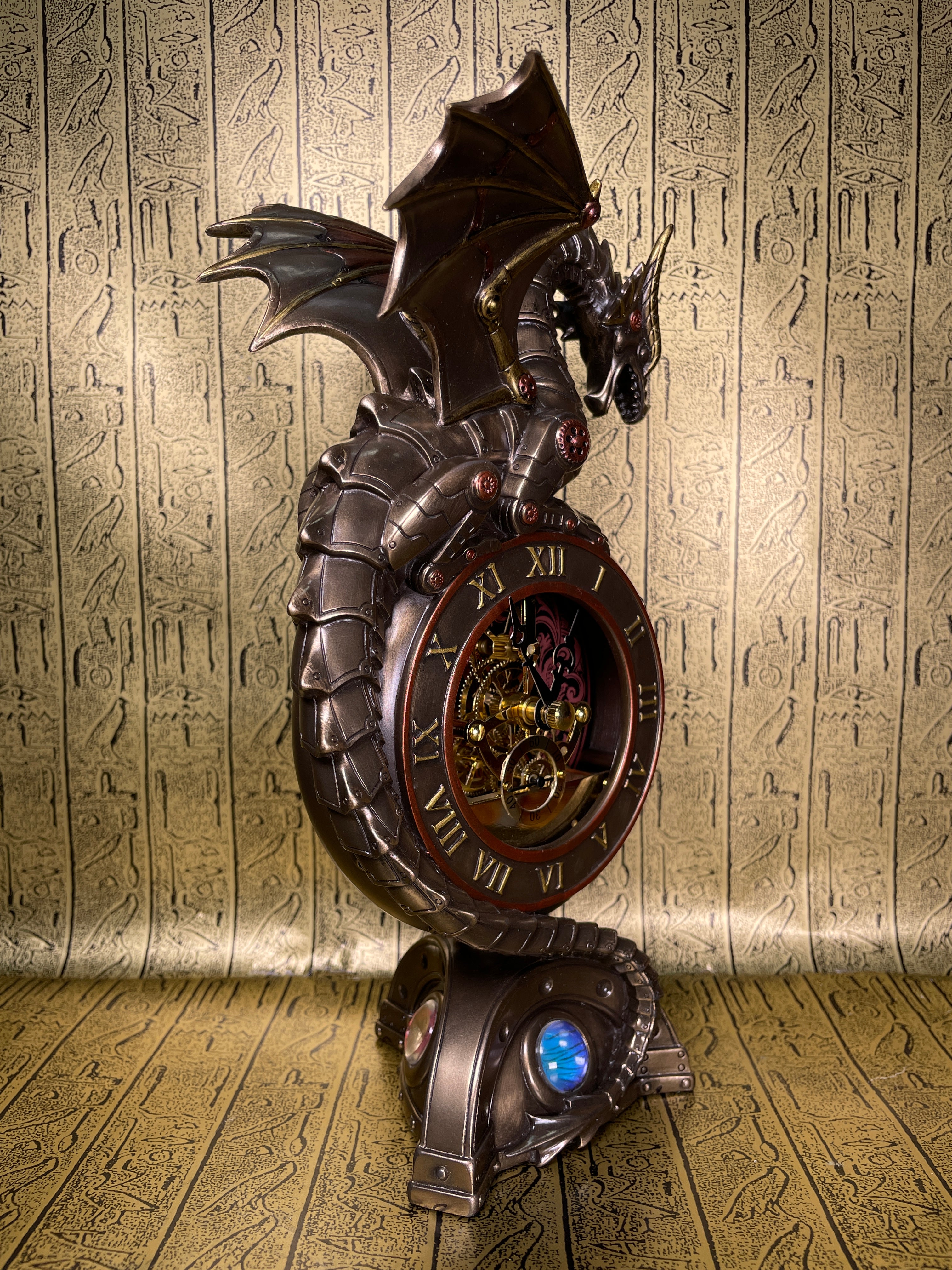 Steampunk Dragon Clock