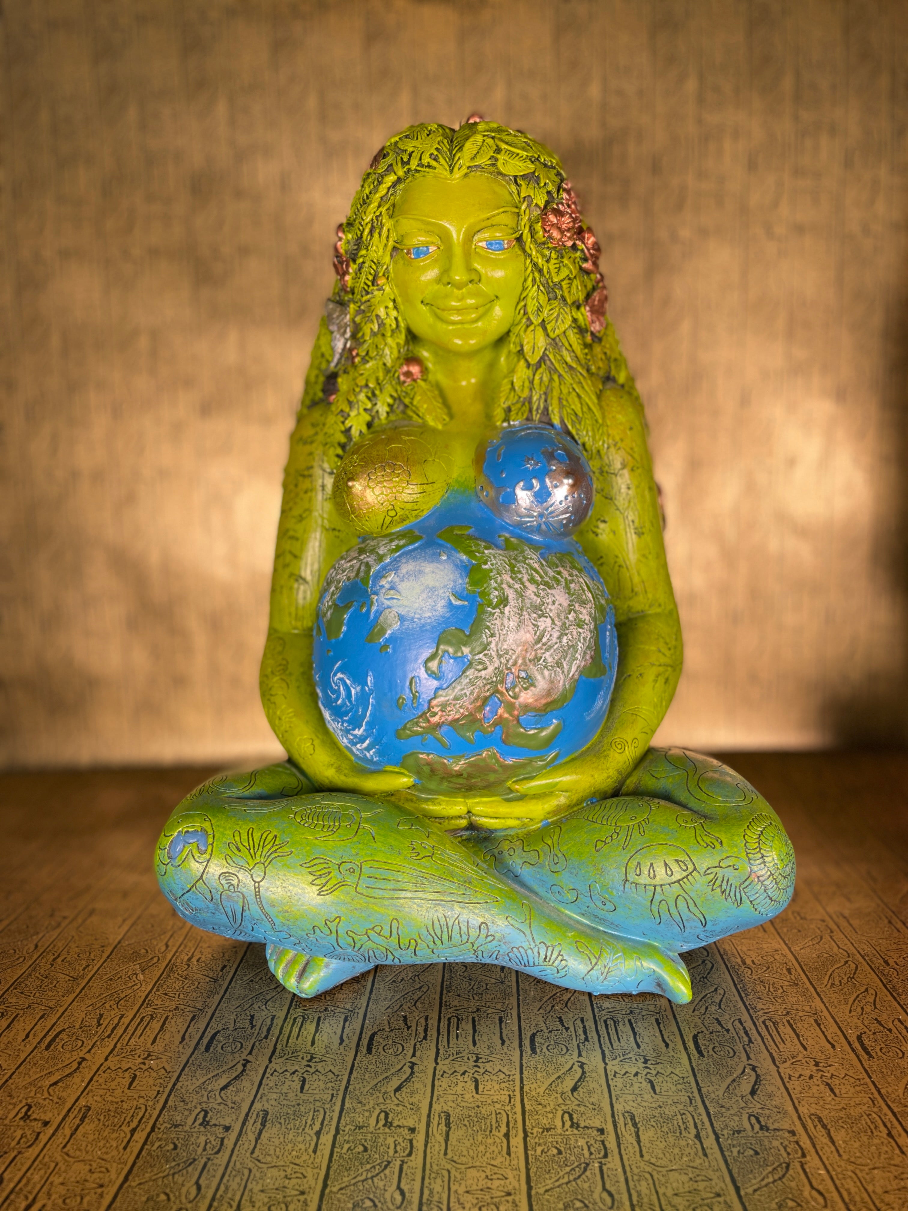 Gaia Mother Earth Goddess Statue