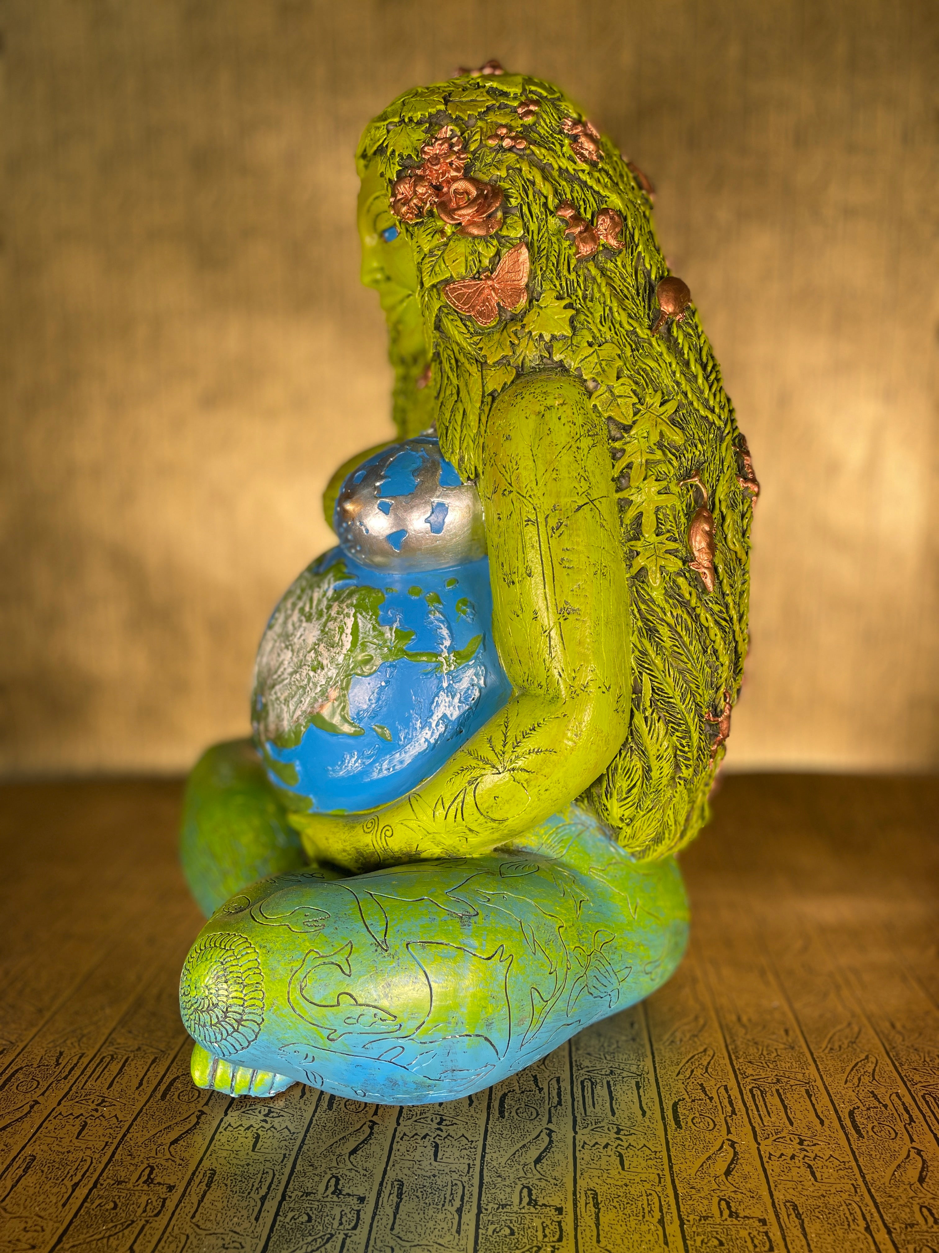 Gaia Mother Earth Goddess Statue