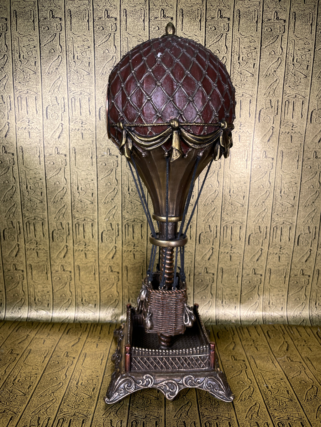 Steampunk Hot Air Balloon Clock