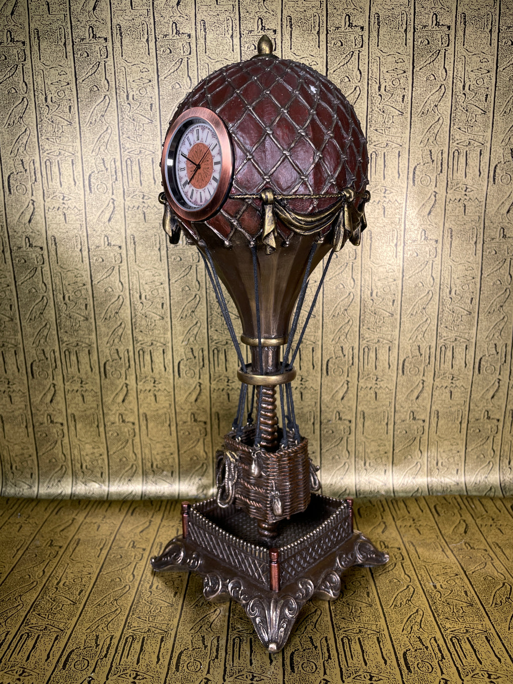 Steampunk Hot Air Balloon Clock