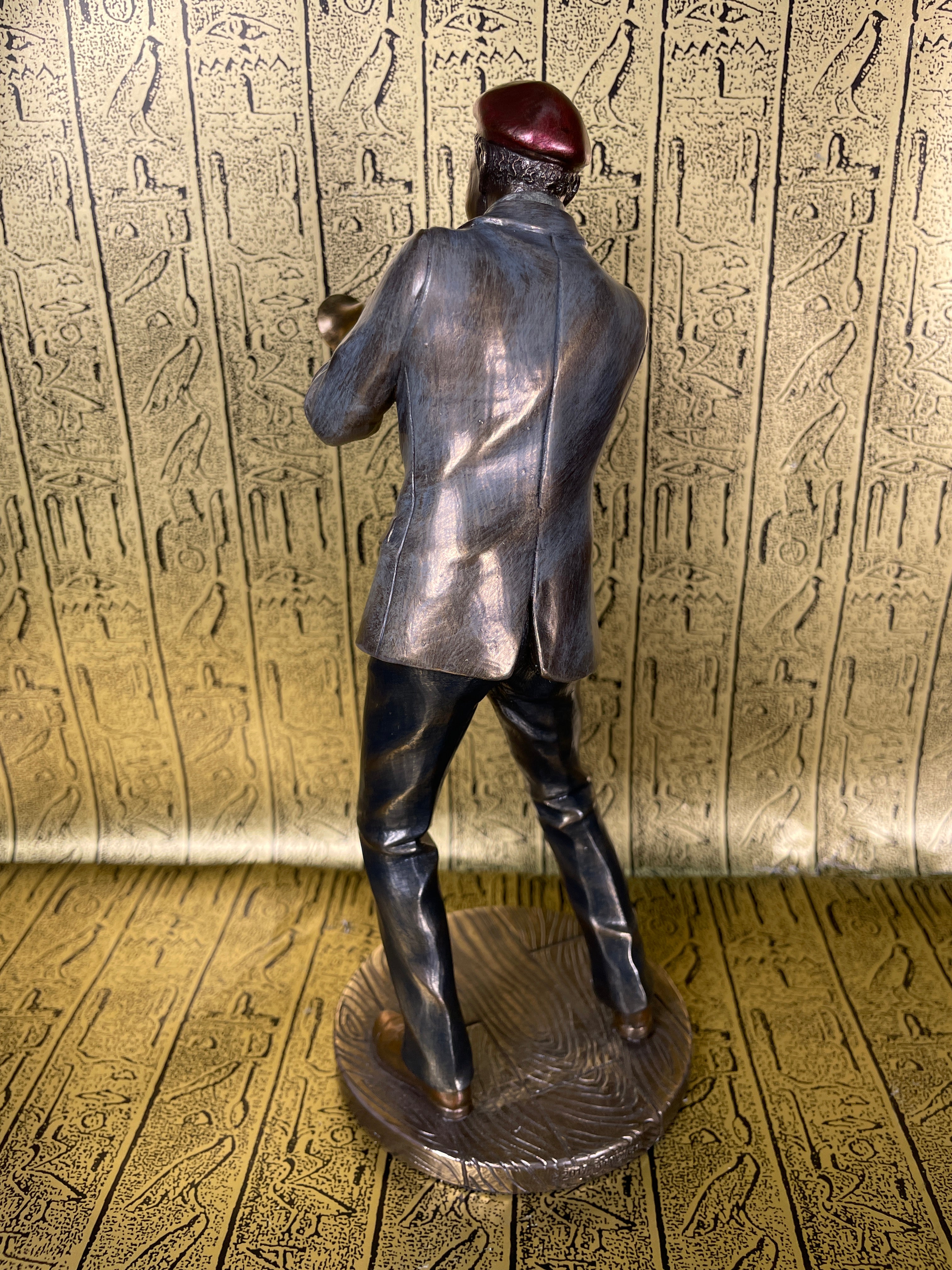 Trumpet Player Statue