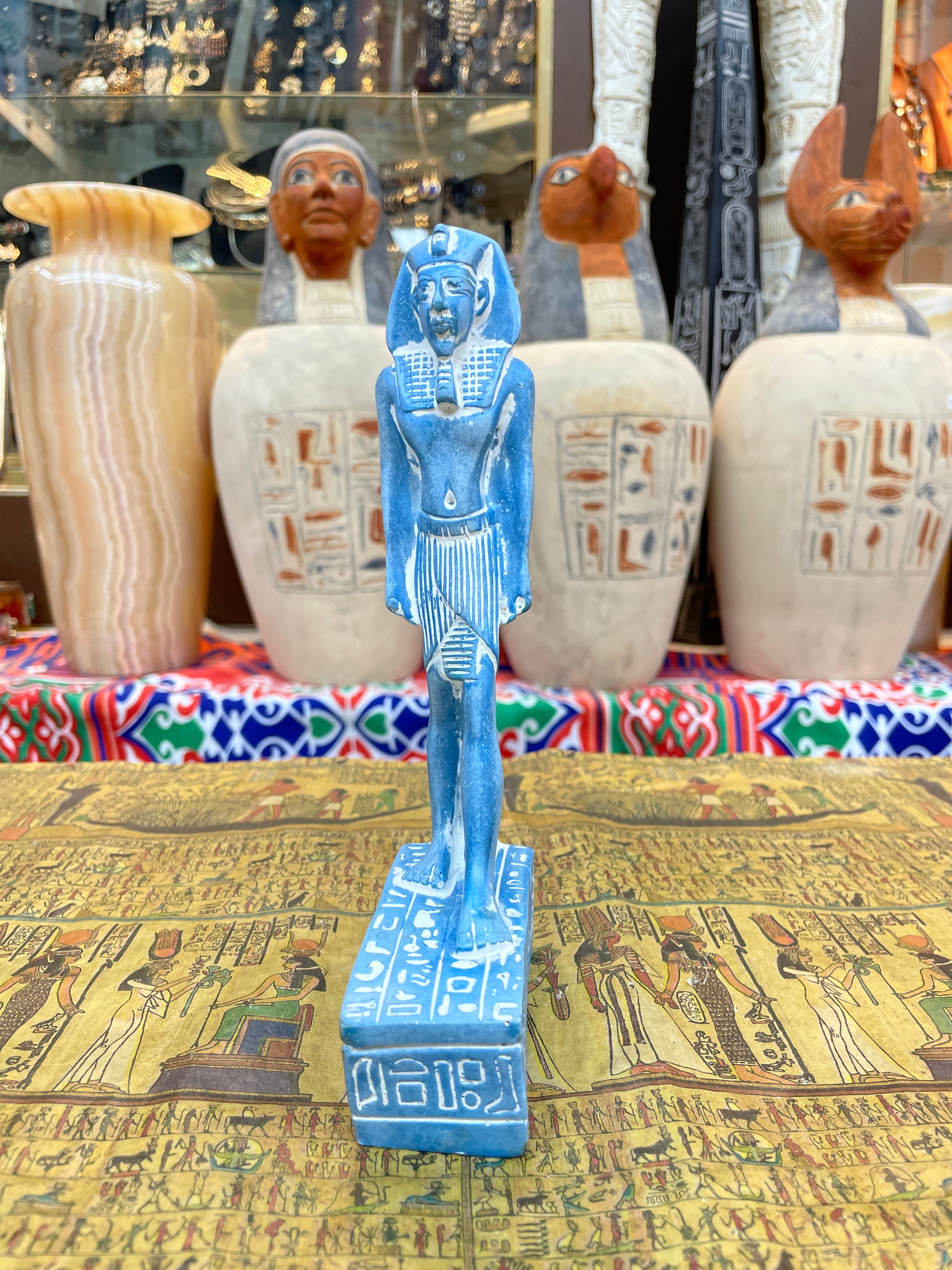 Akhenaten Statue - Handmade in Egypt