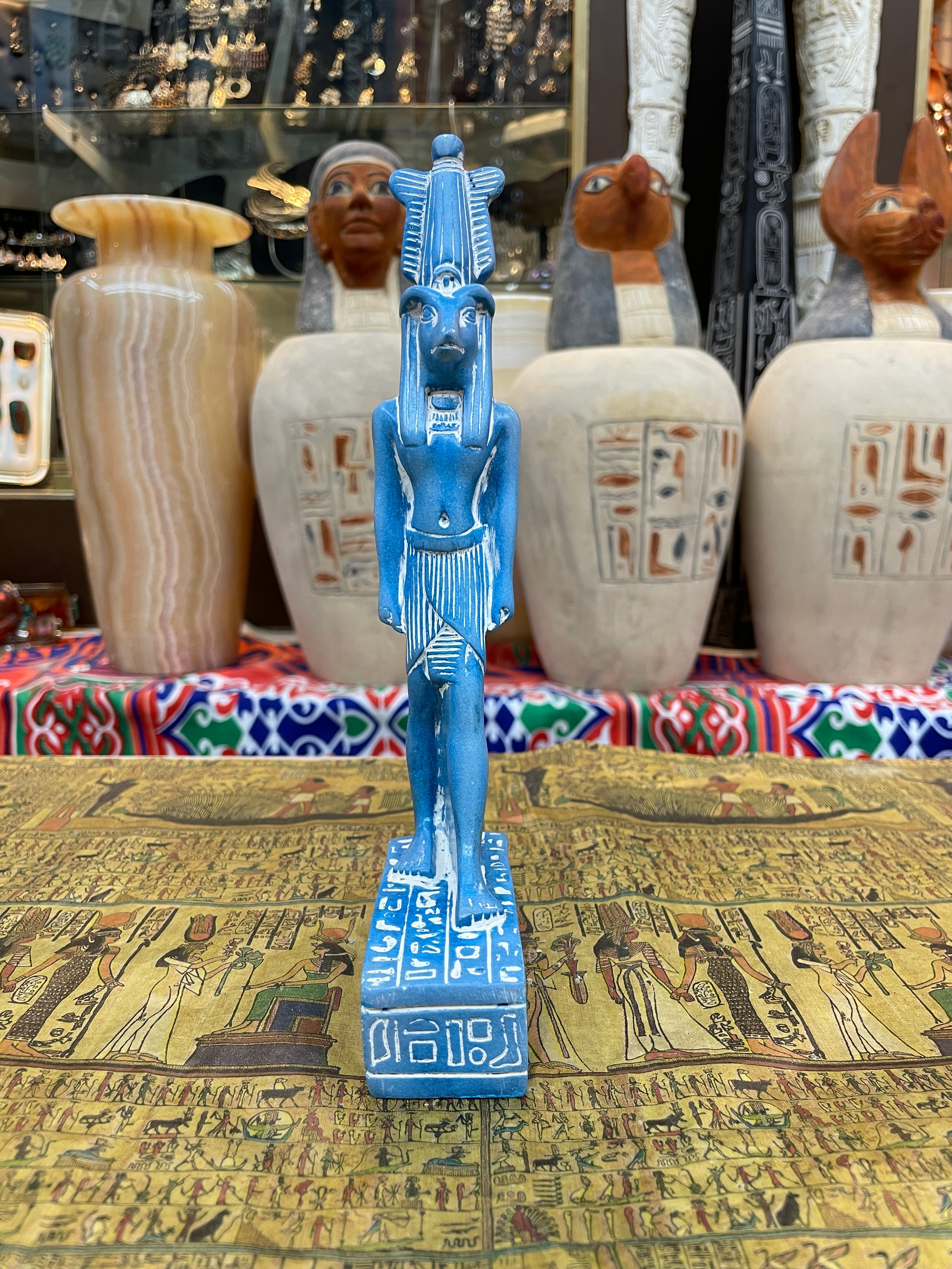 Khnum Statue - Handmade in Egypt