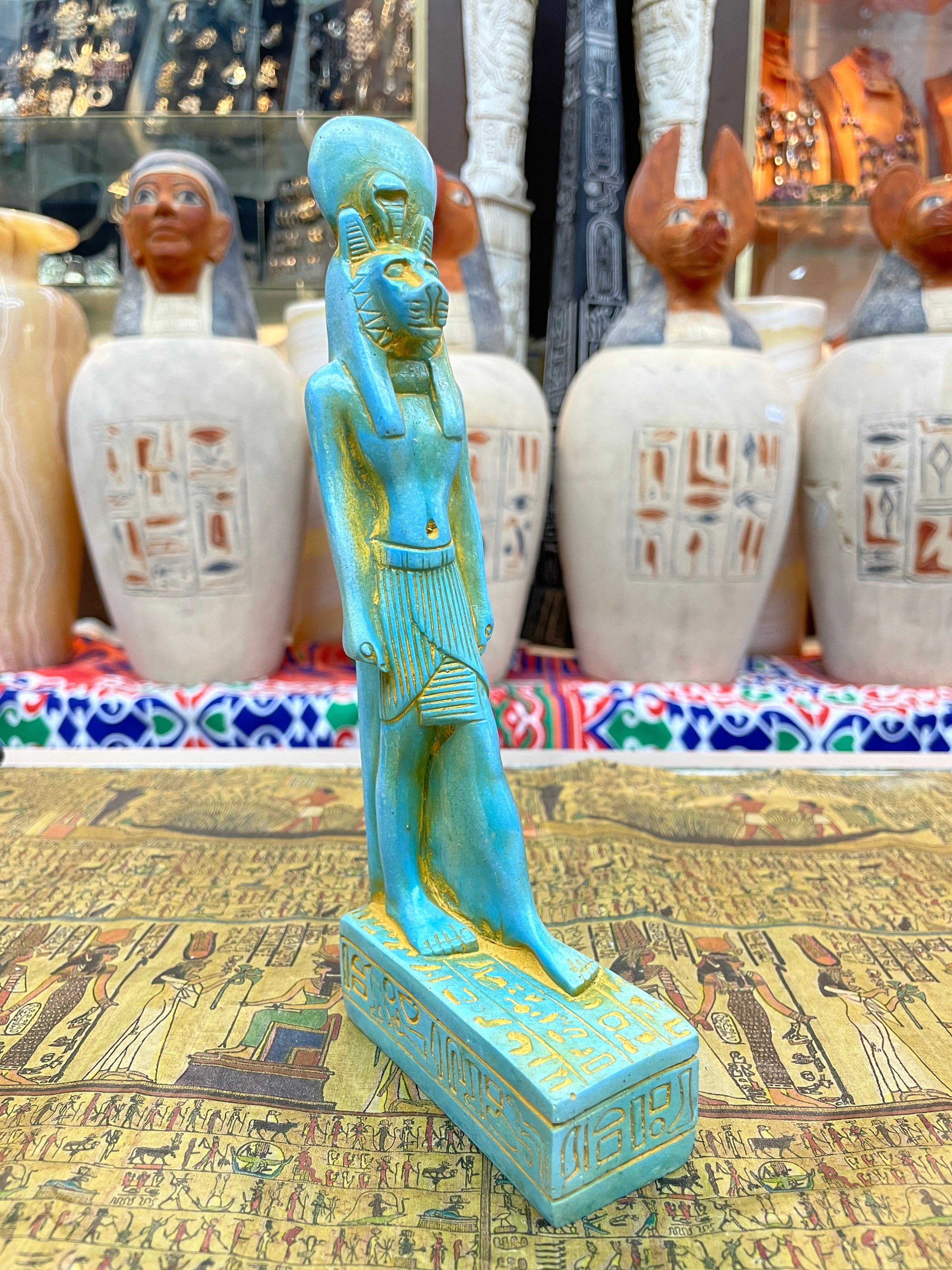 Sekhmet Statue - Handmade in Egypt