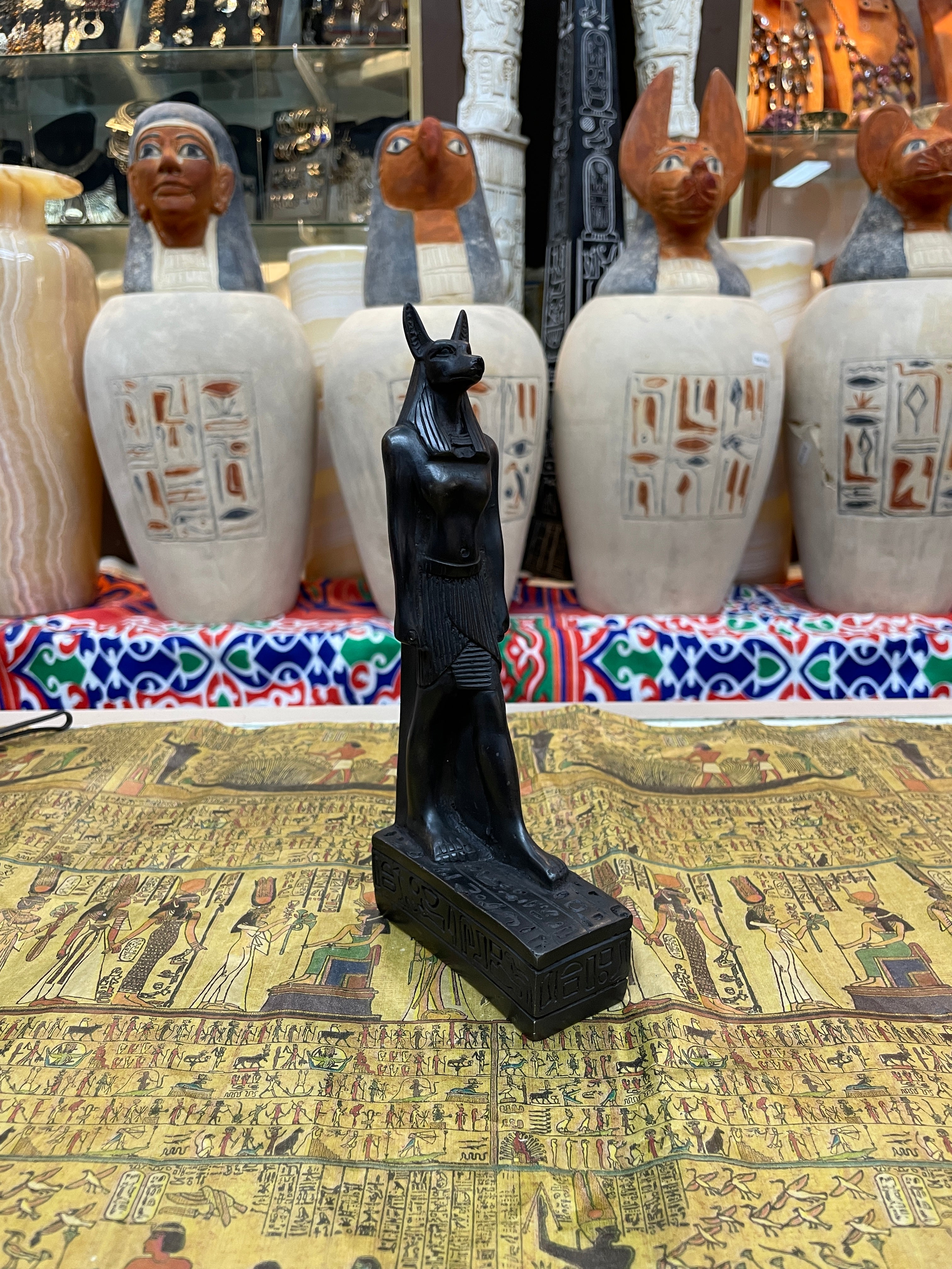 Anubis Statue - Handmade in Egypt