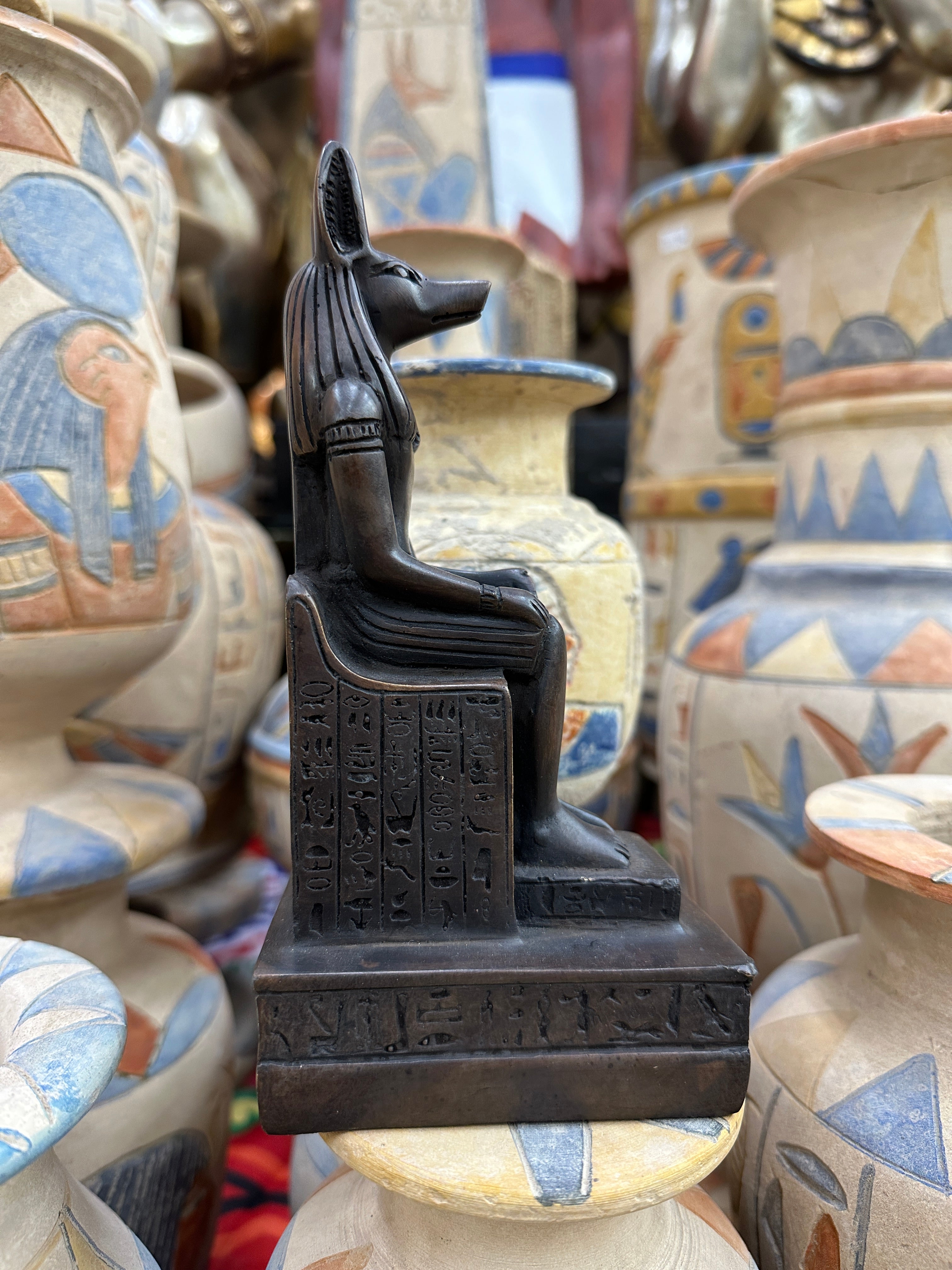 Anubis Statue - Handmade in Egypt