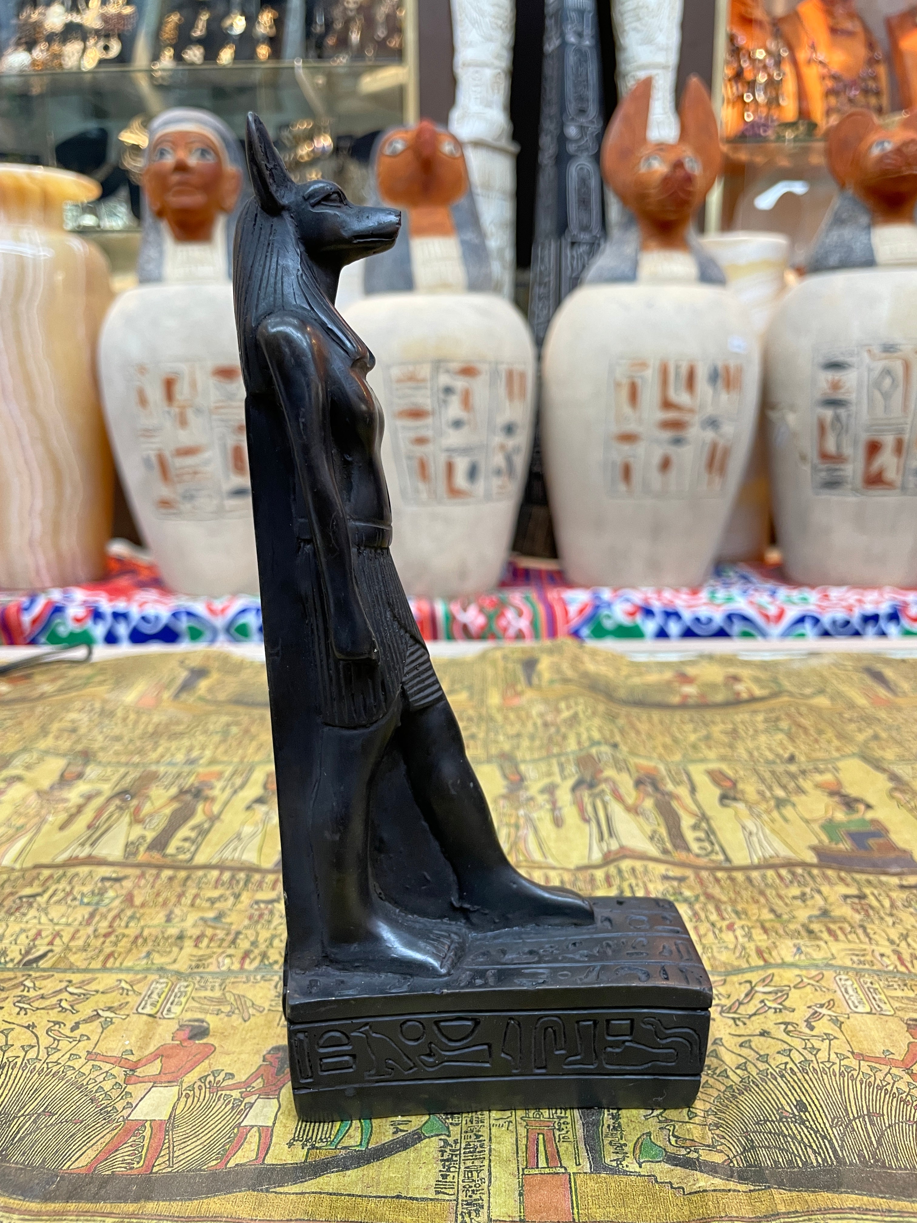 Anubis Statue - Handmade in Egypt