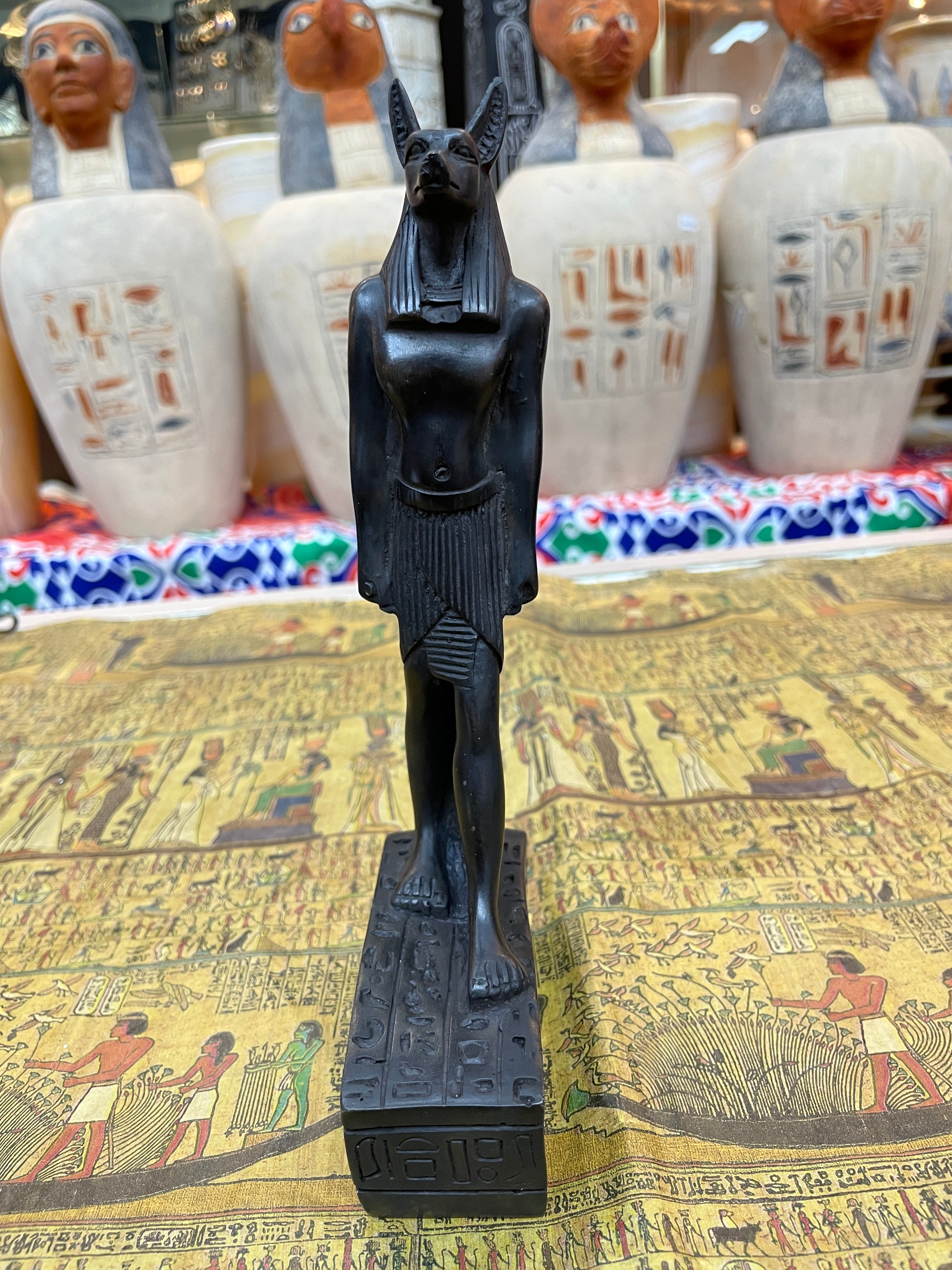 Anubis Statue - Handmade in Egypt