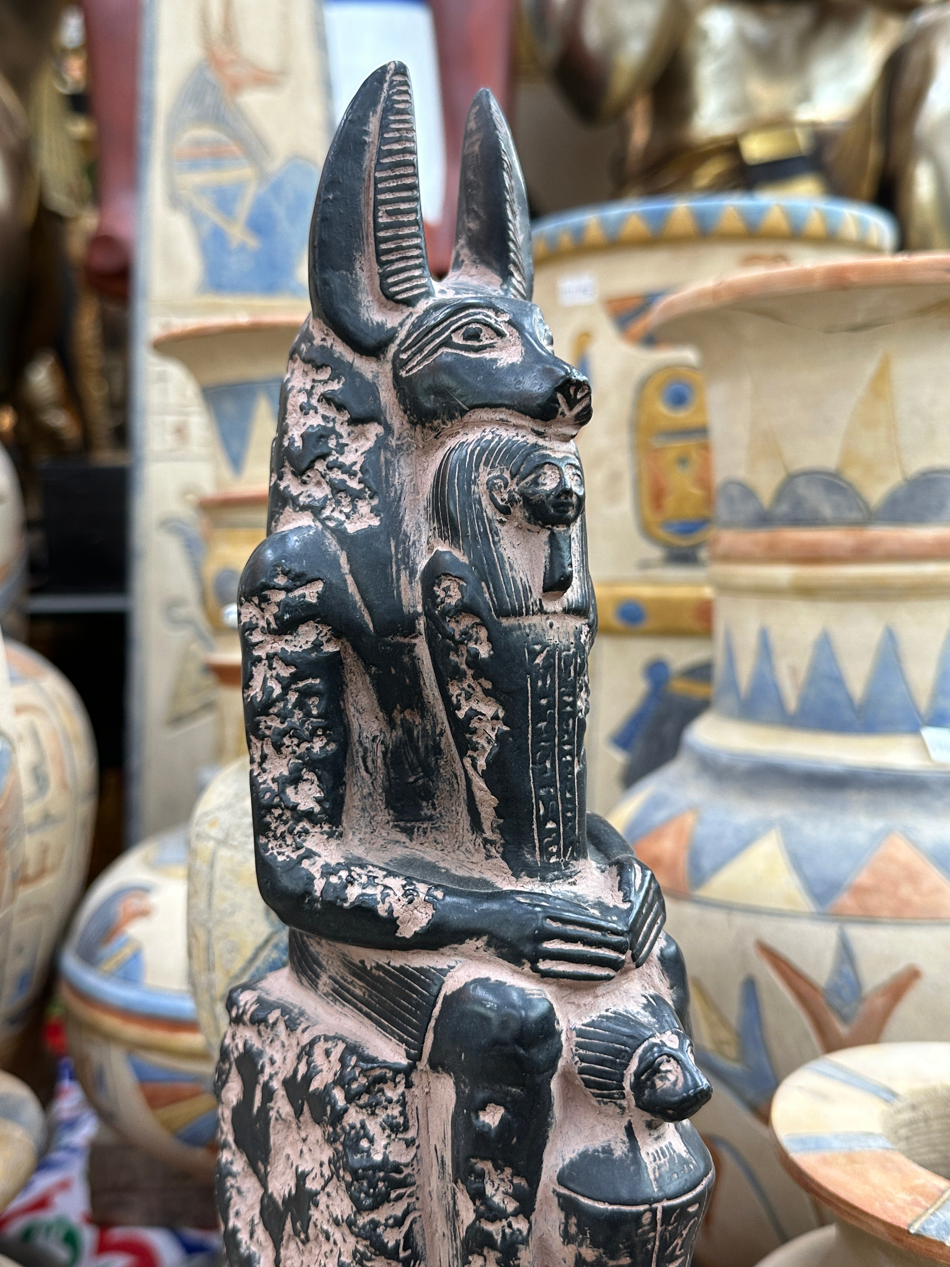 Anubis Statue - Handmade in Egypt