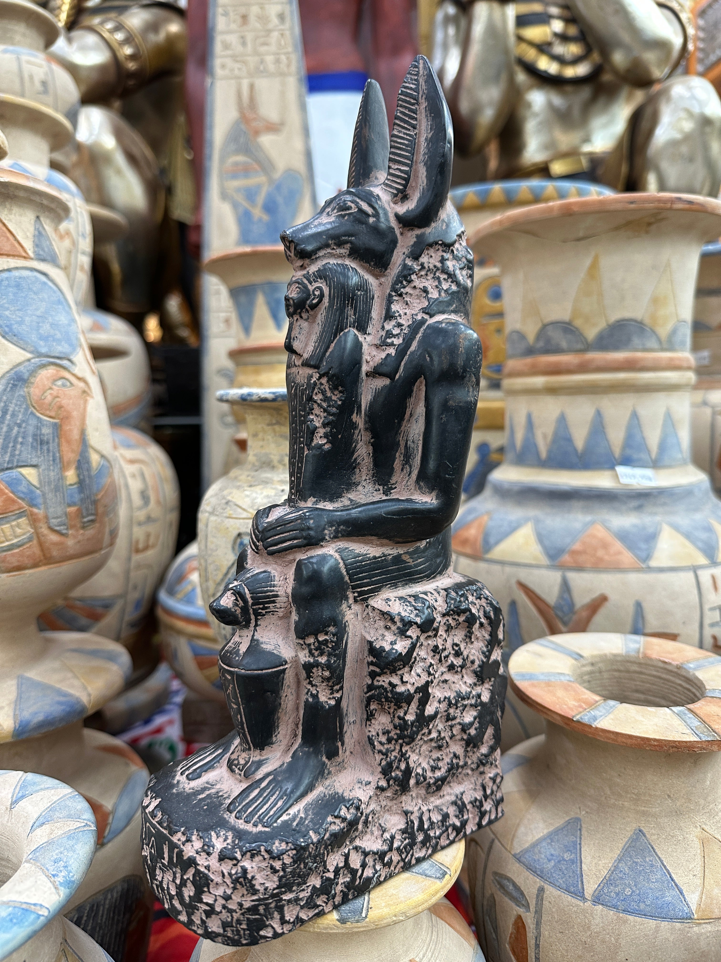 Anubis Statue - Handmade in Egypt