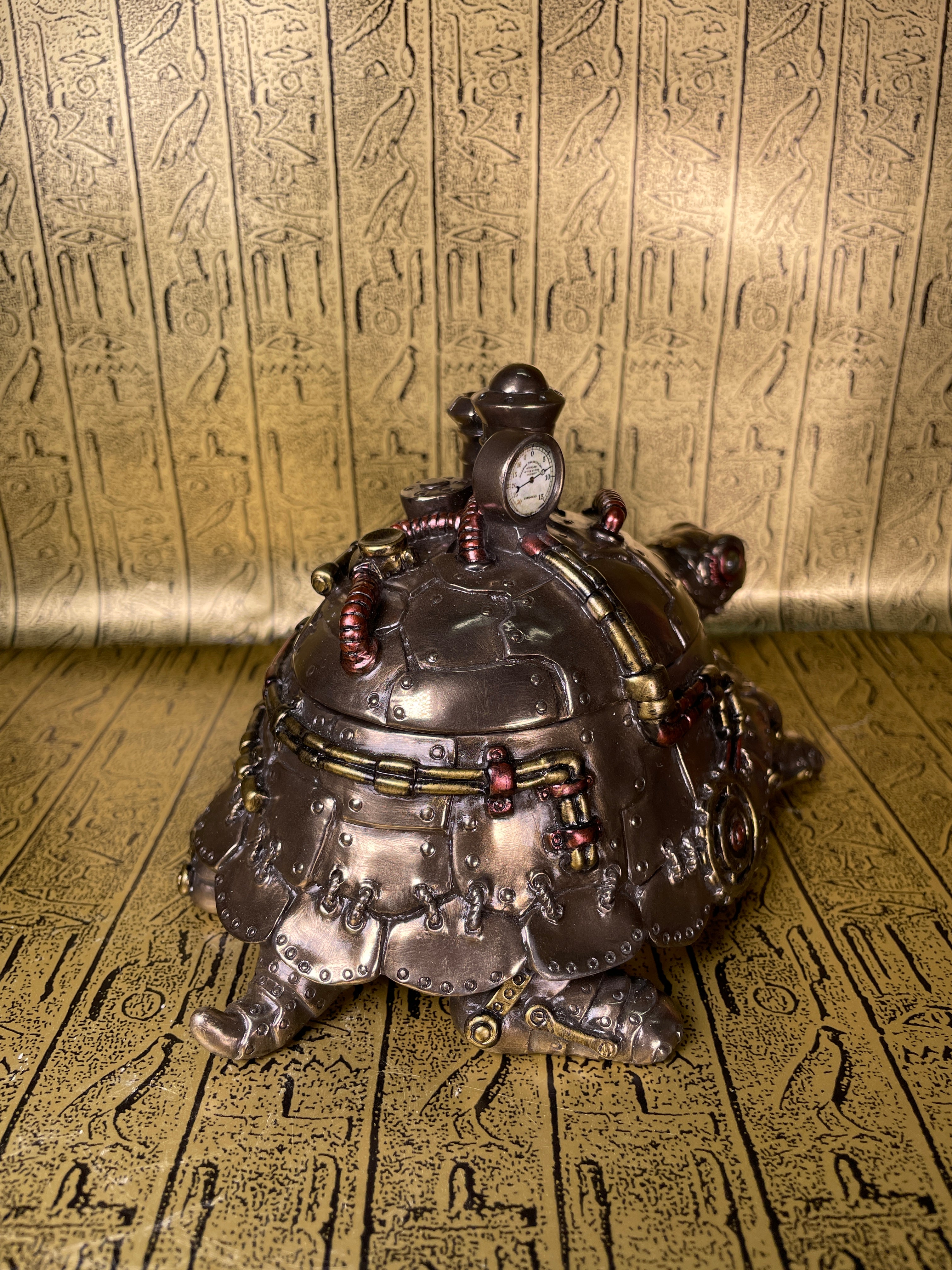 Steampunk Tortoise Trinket Box