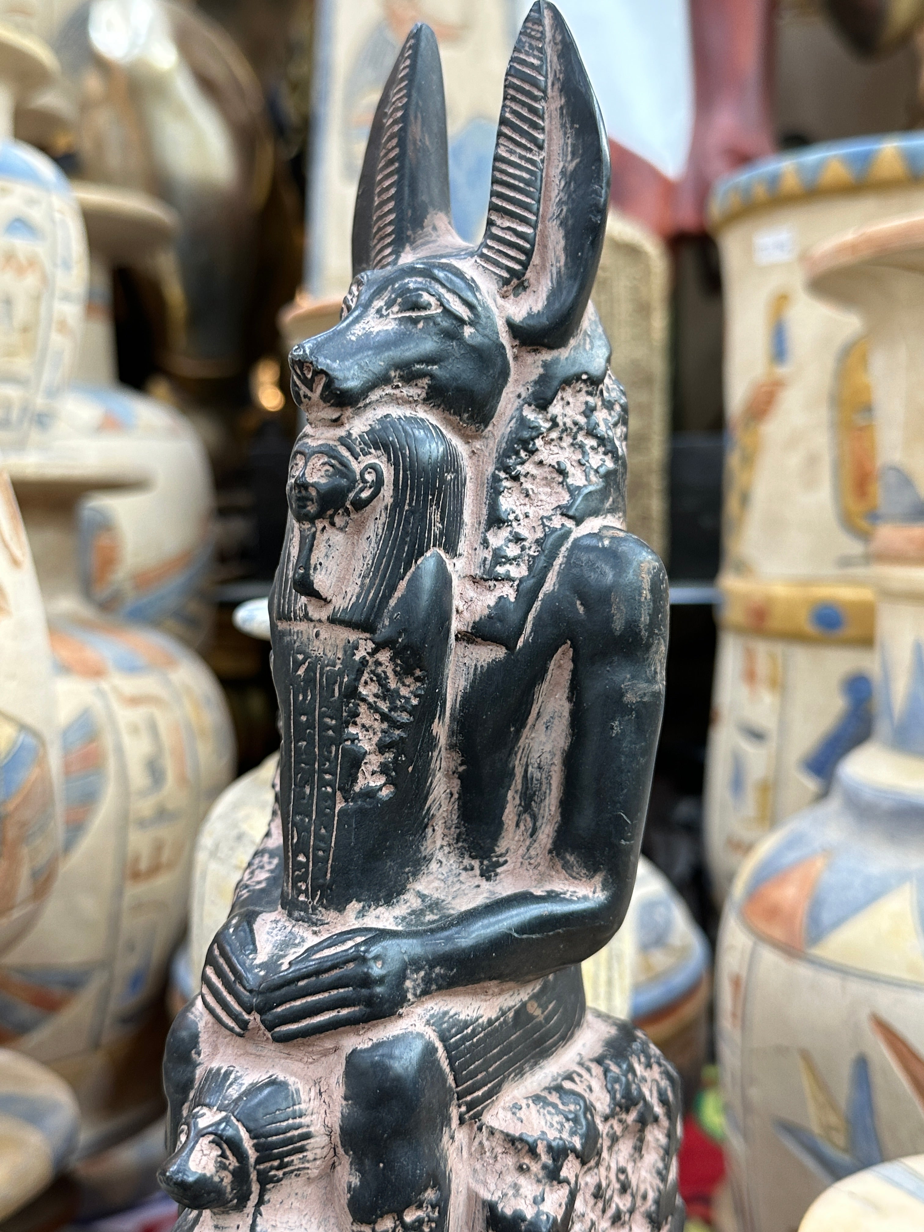 Anubis Statue - Handmade in Egypt