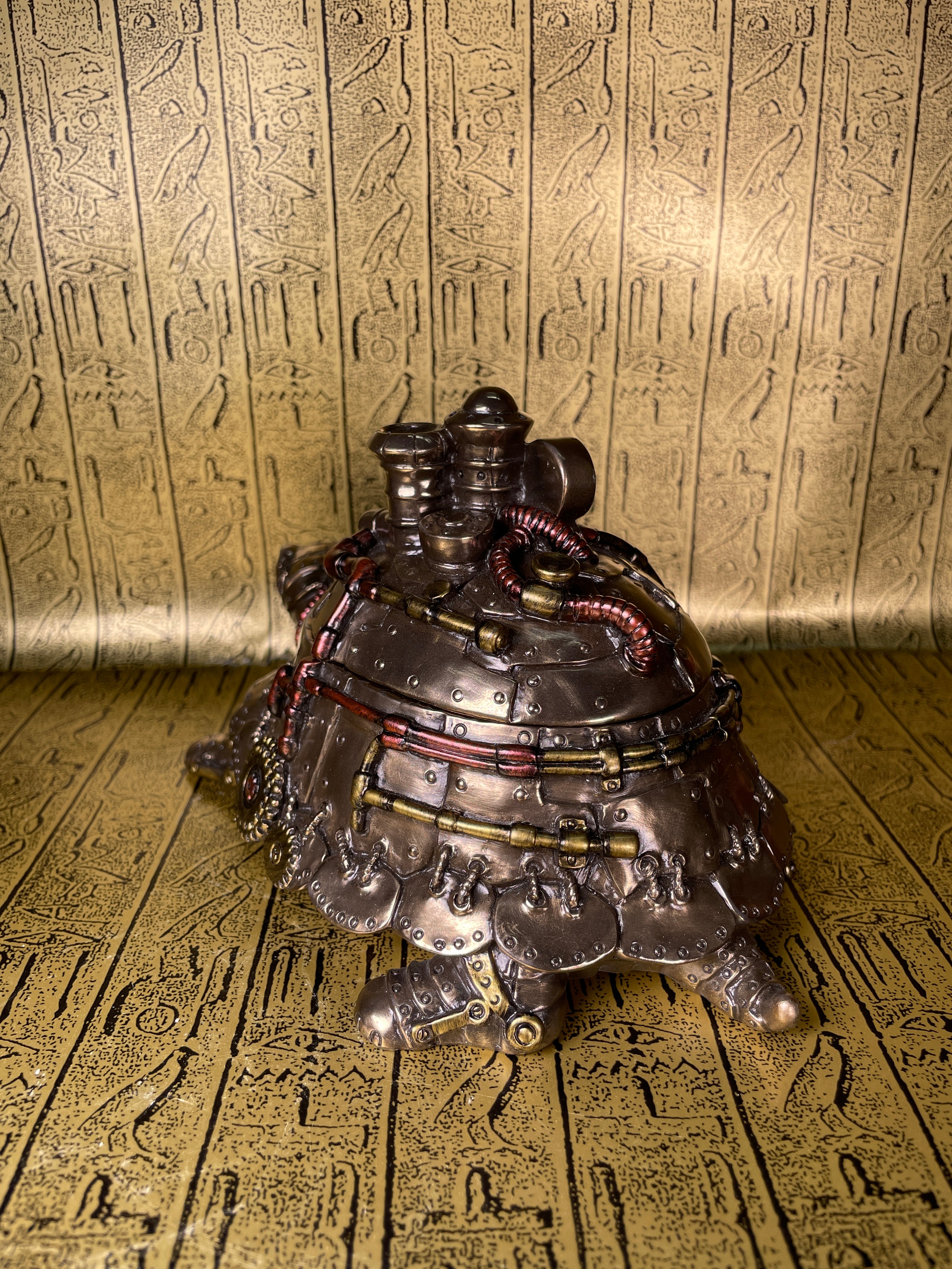 Steampunk Tortoise Trinket Box