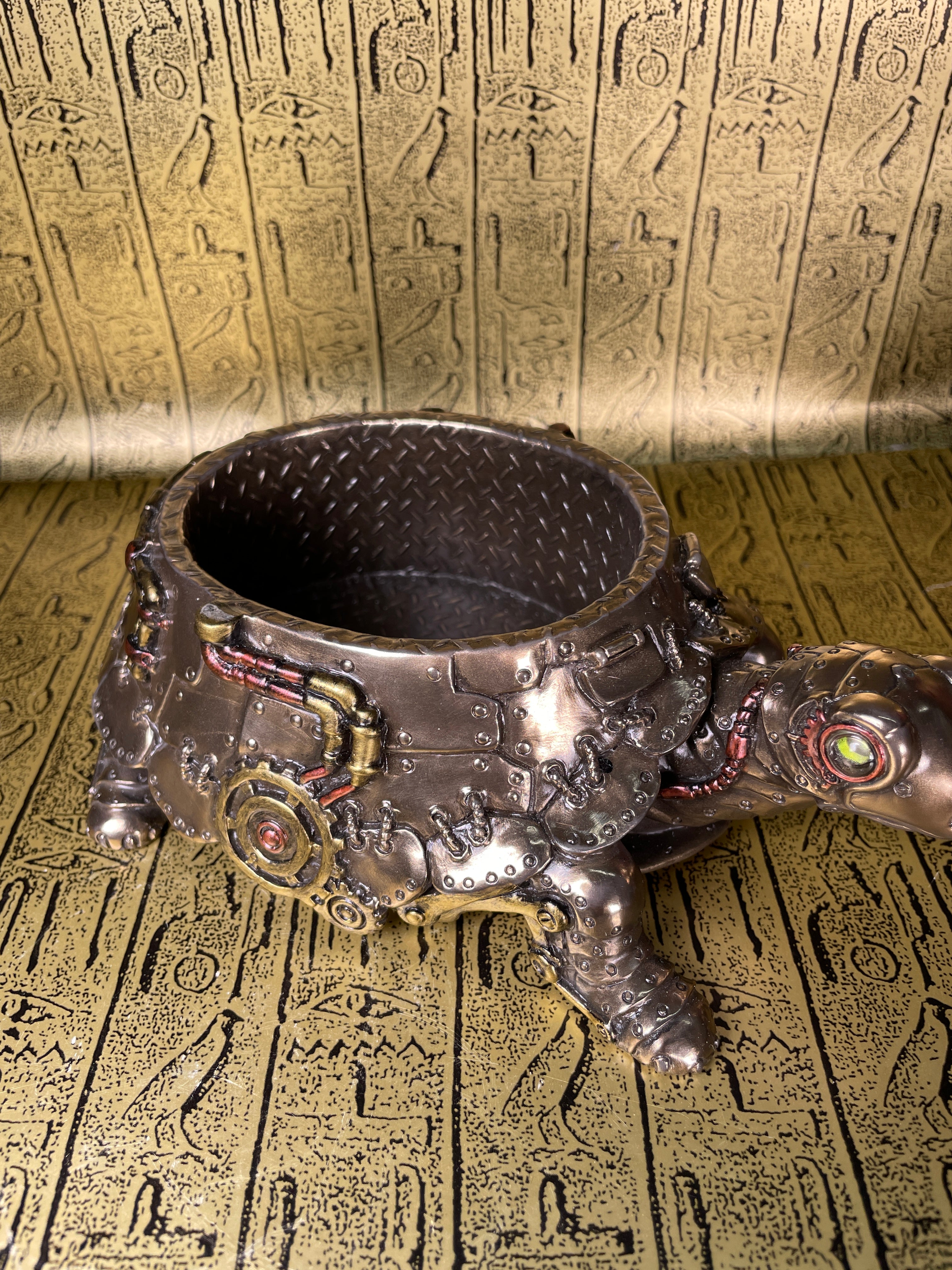 Steampunk Tortoise Trinket Box