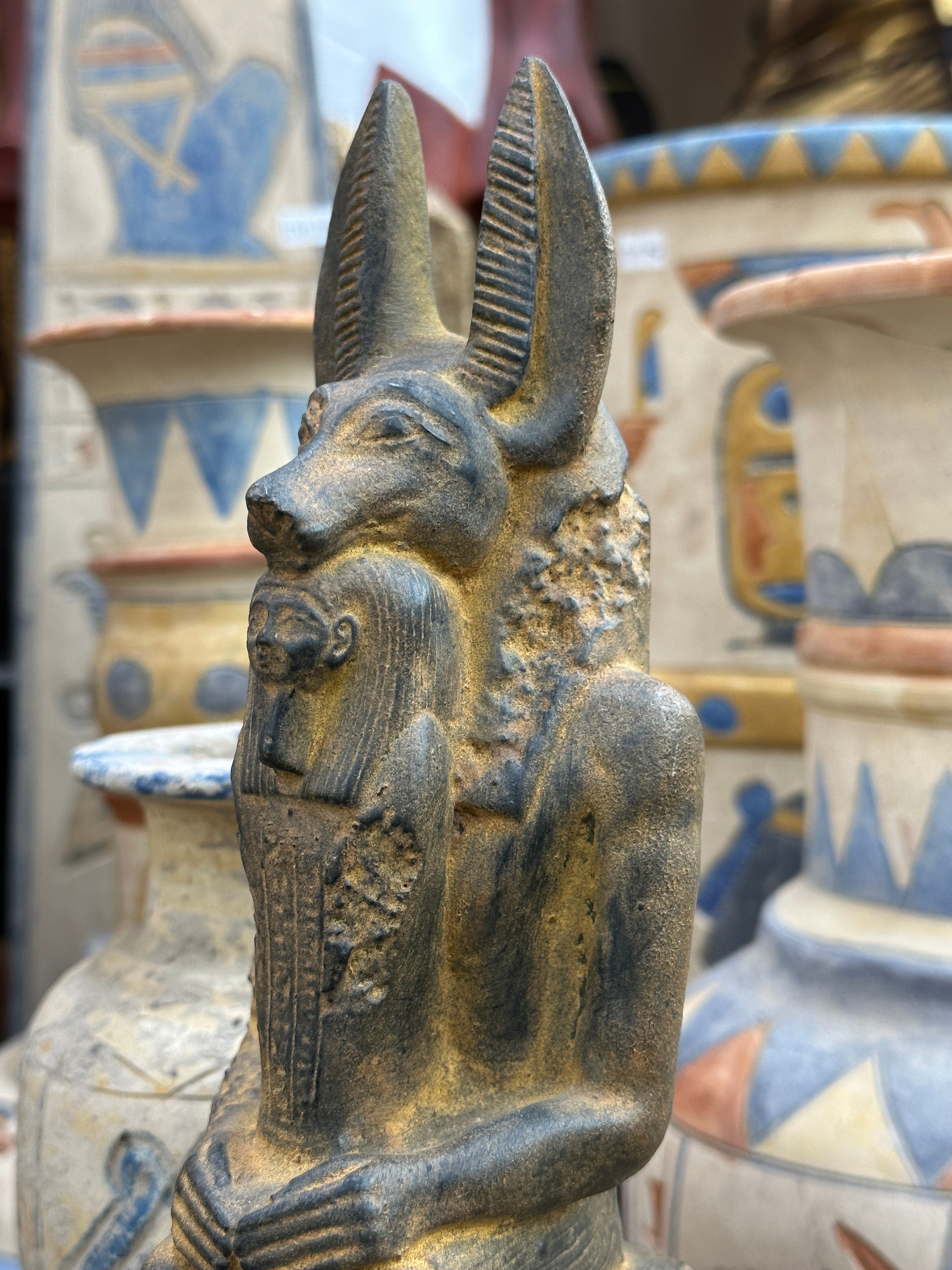 Anubis Statue - Handmade in Egypt