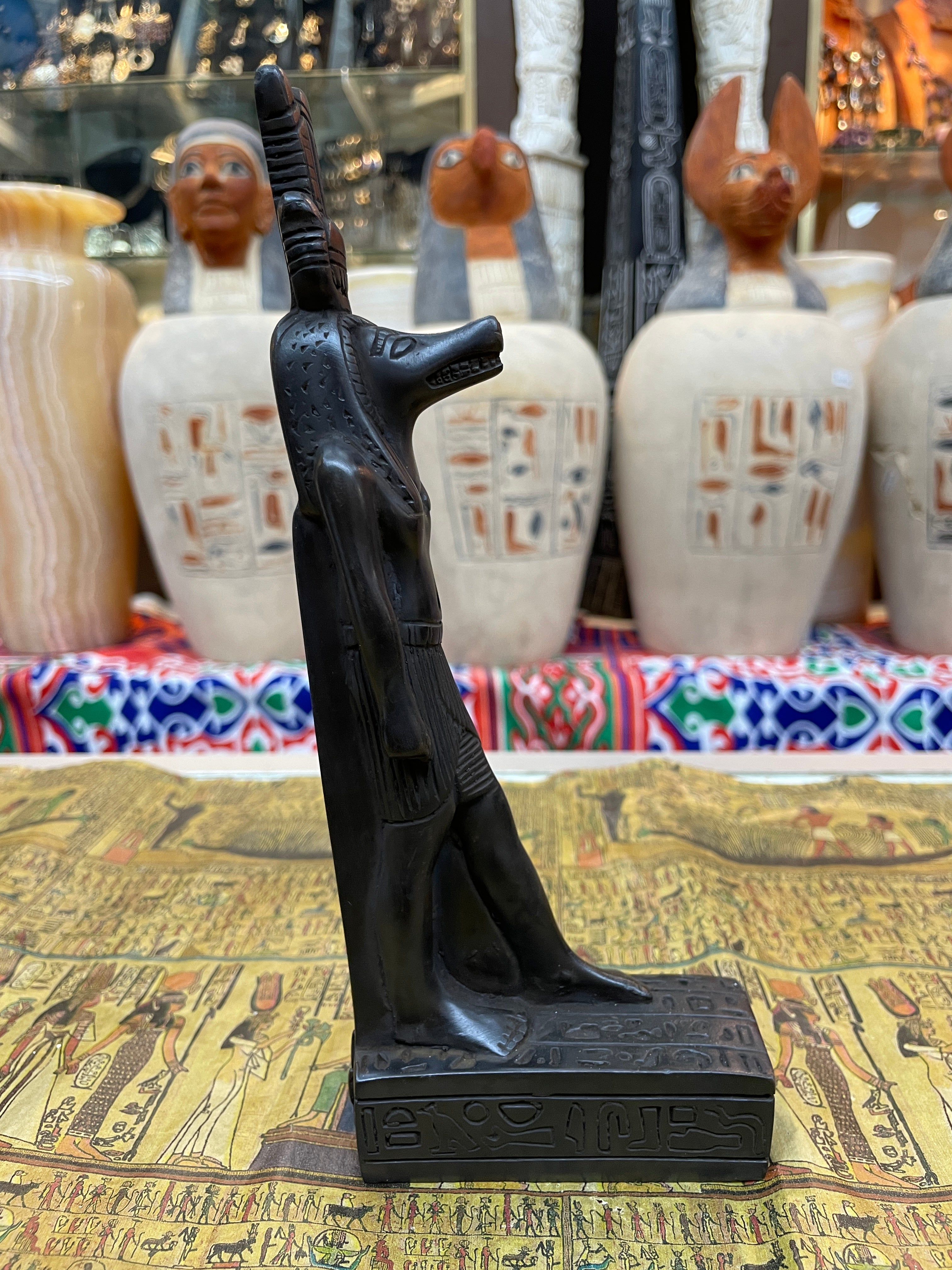 Sobek Statue - Handmade in Egypt