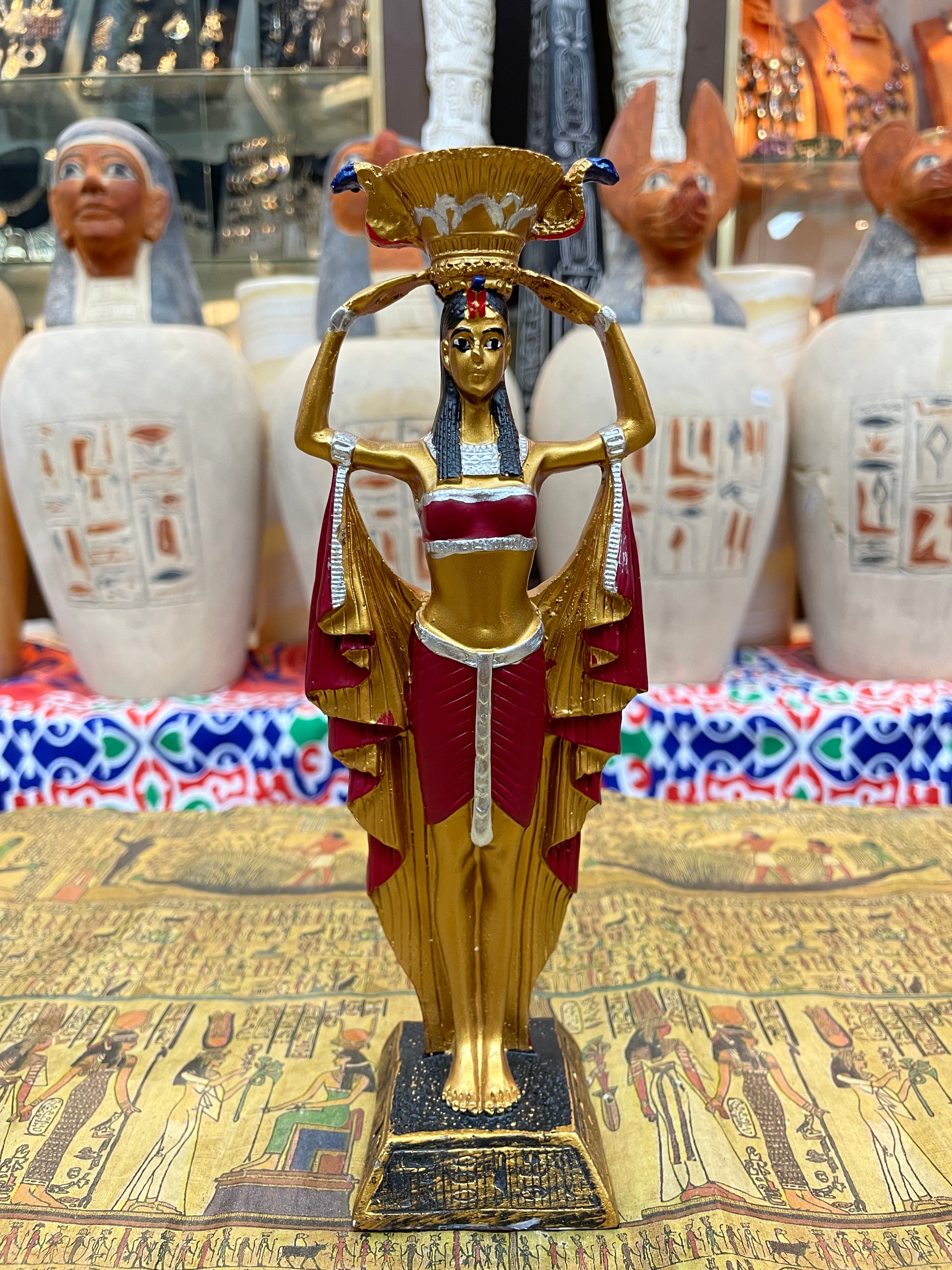 Isis Statue - Handmade in Egypt