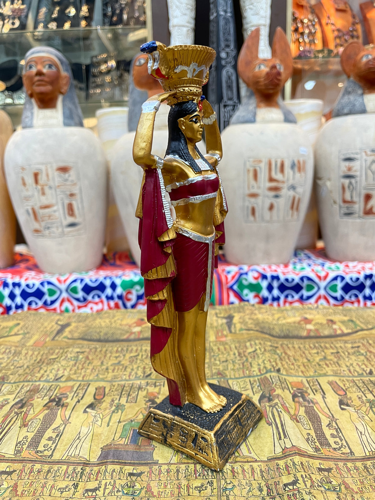 Isis Statue - Handmade in Egypt