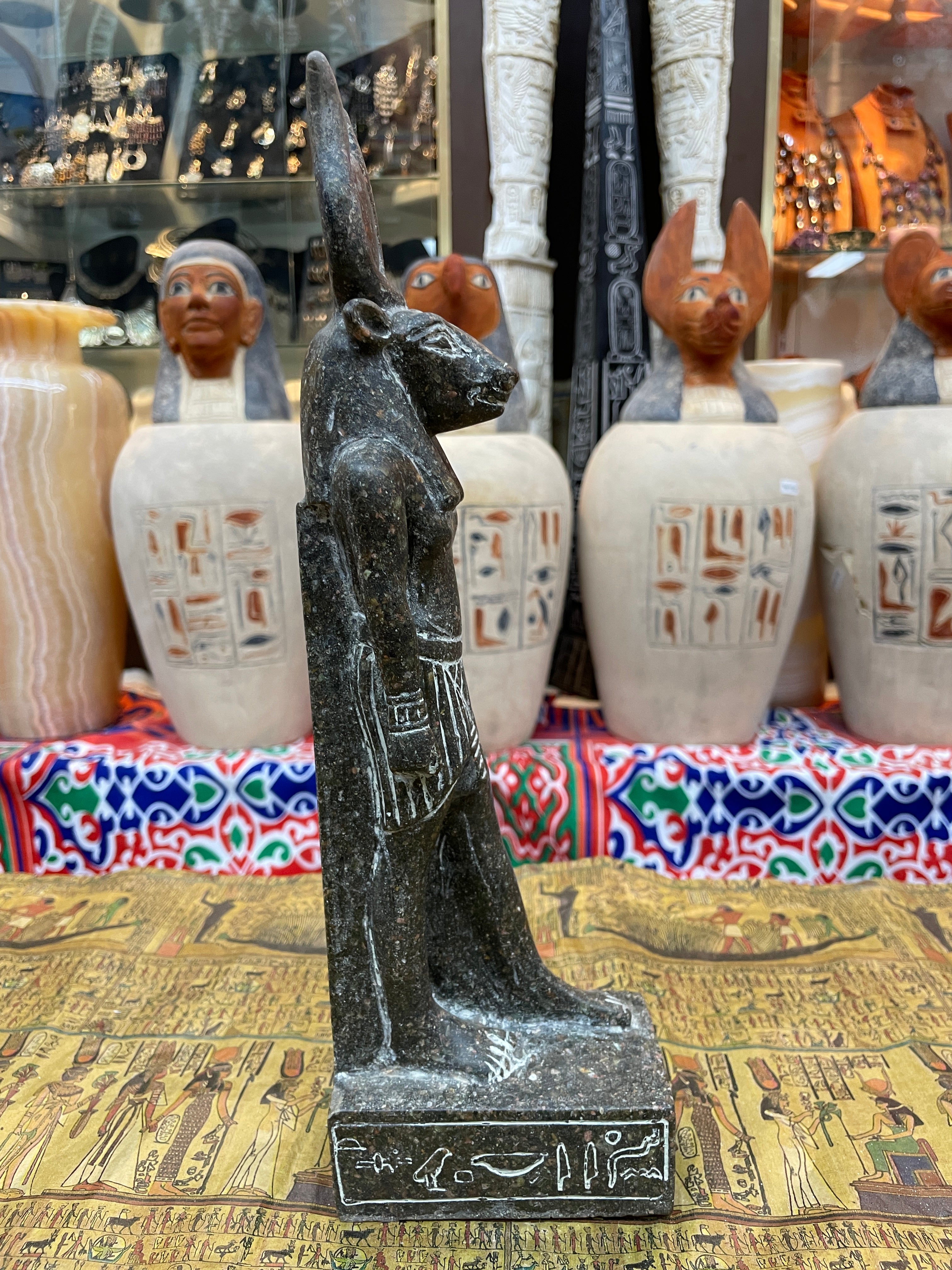 Hathor Statue - Handmade in Egypt