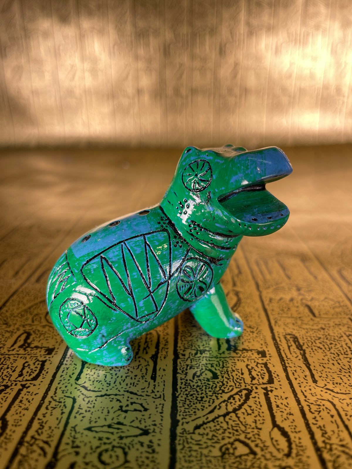Egyptian Hippo Mini Statue