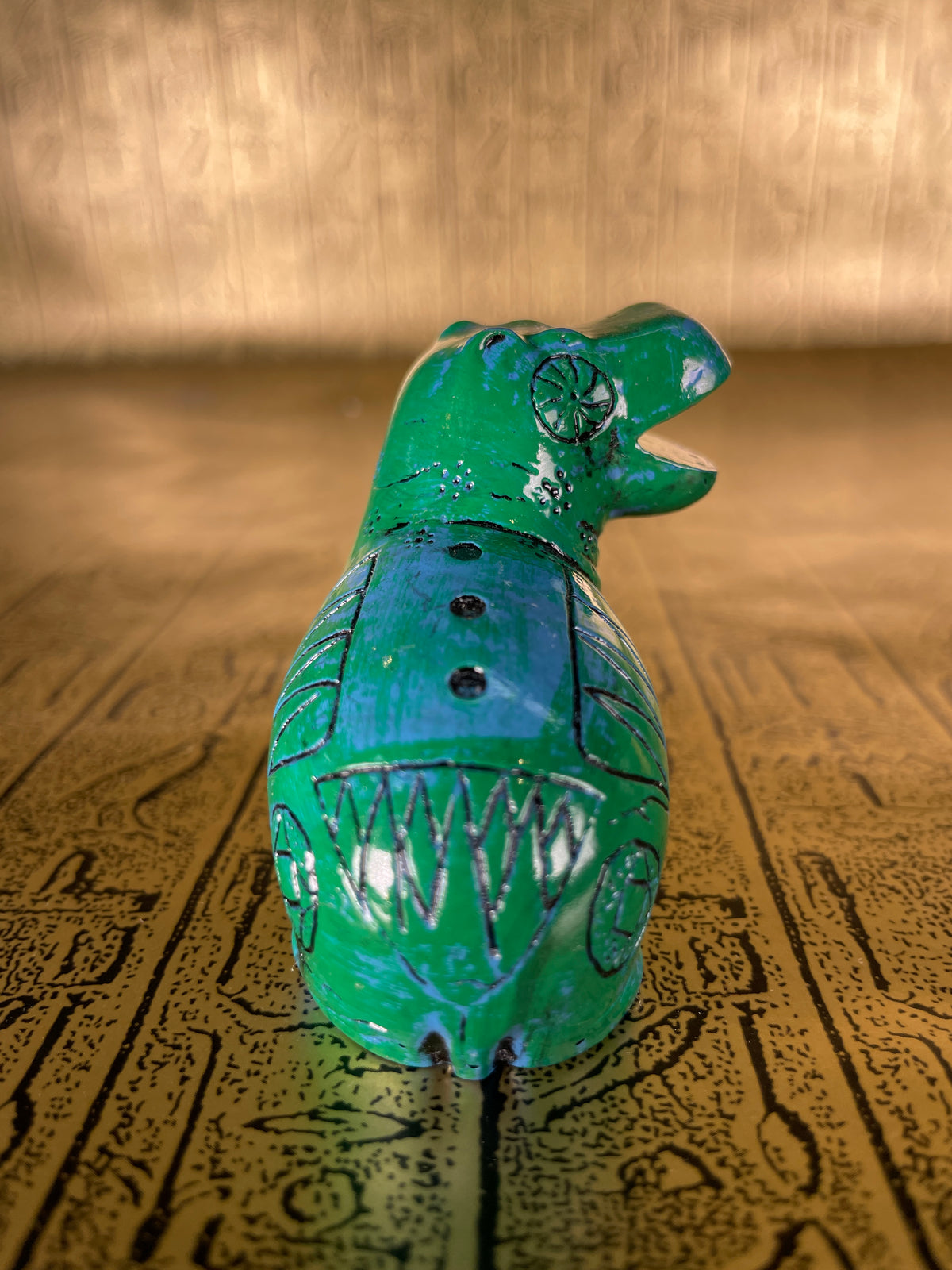 Egyptian Hippo Mini Statue