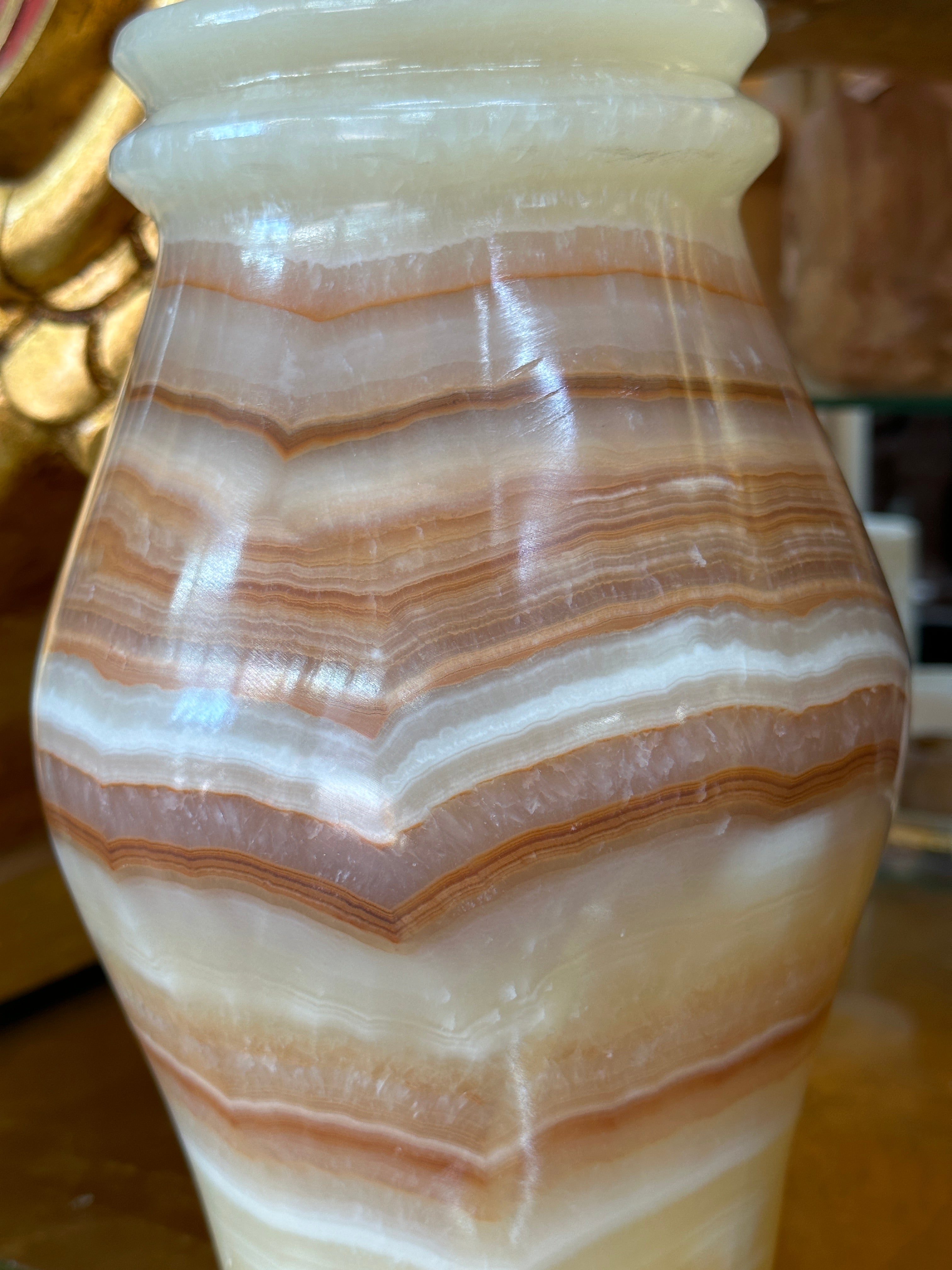 Egyptian Alabaster Vase