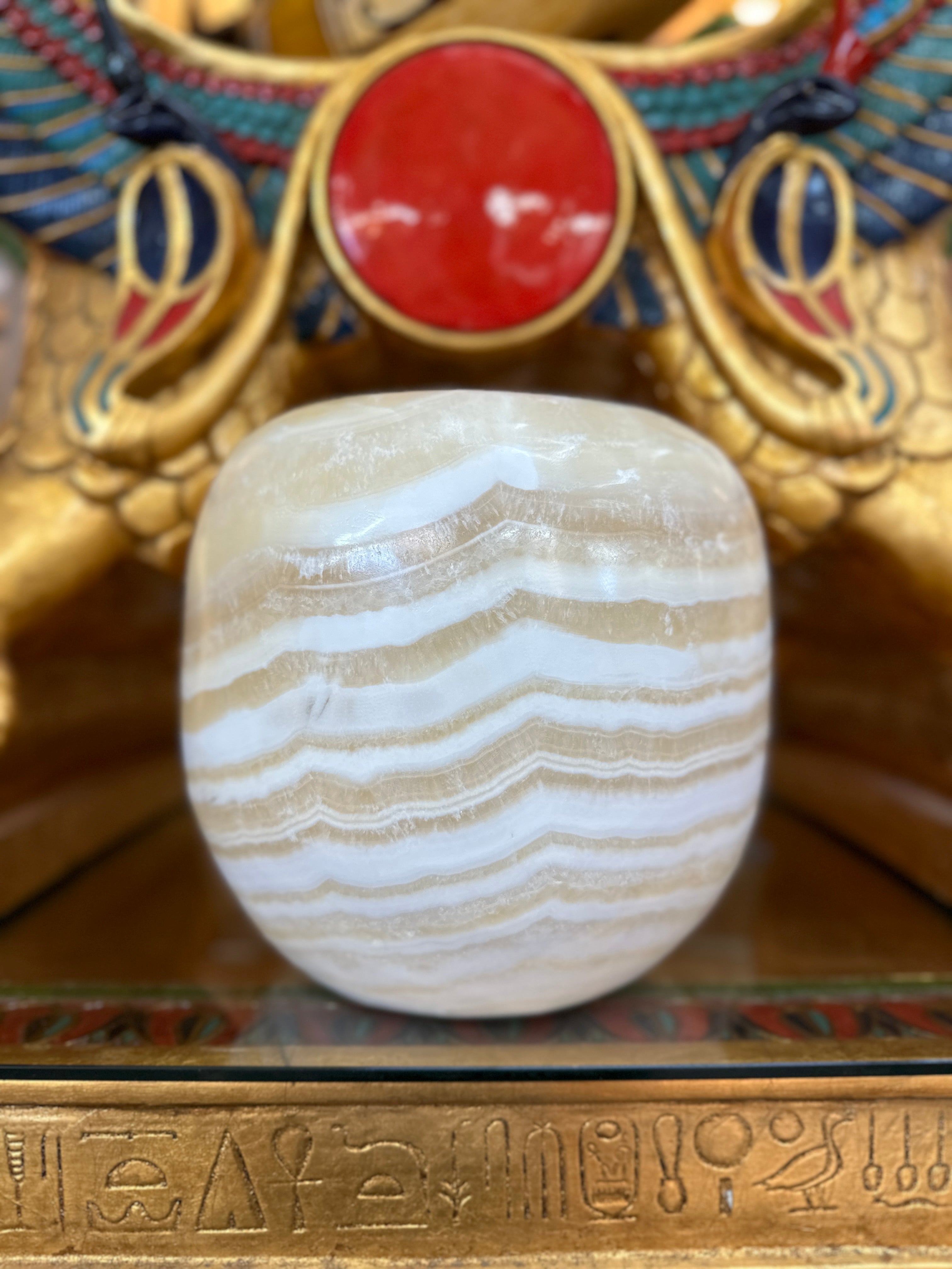 Egyptian Alabaster Vase