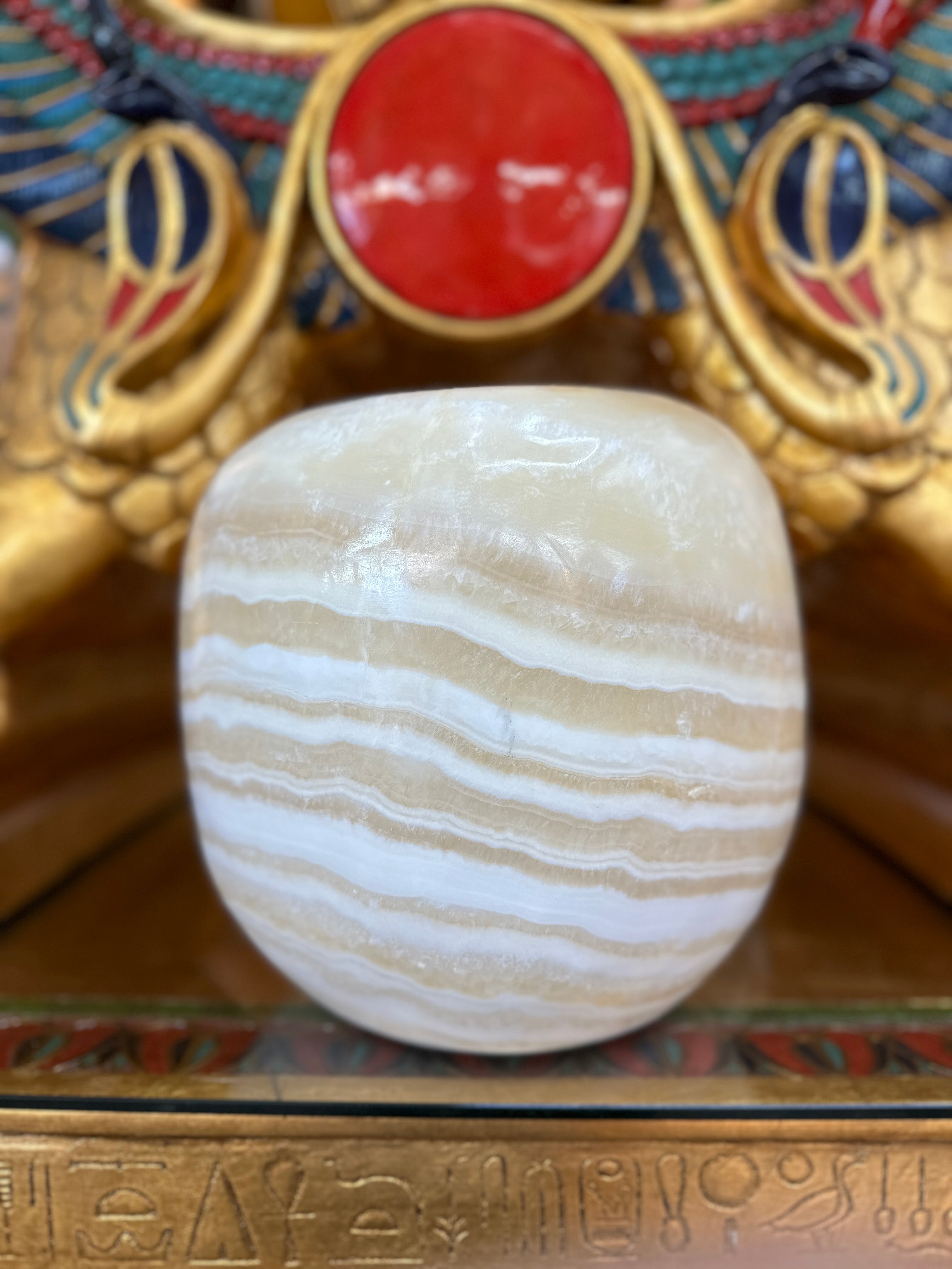 Egyptian Alabaster Vase