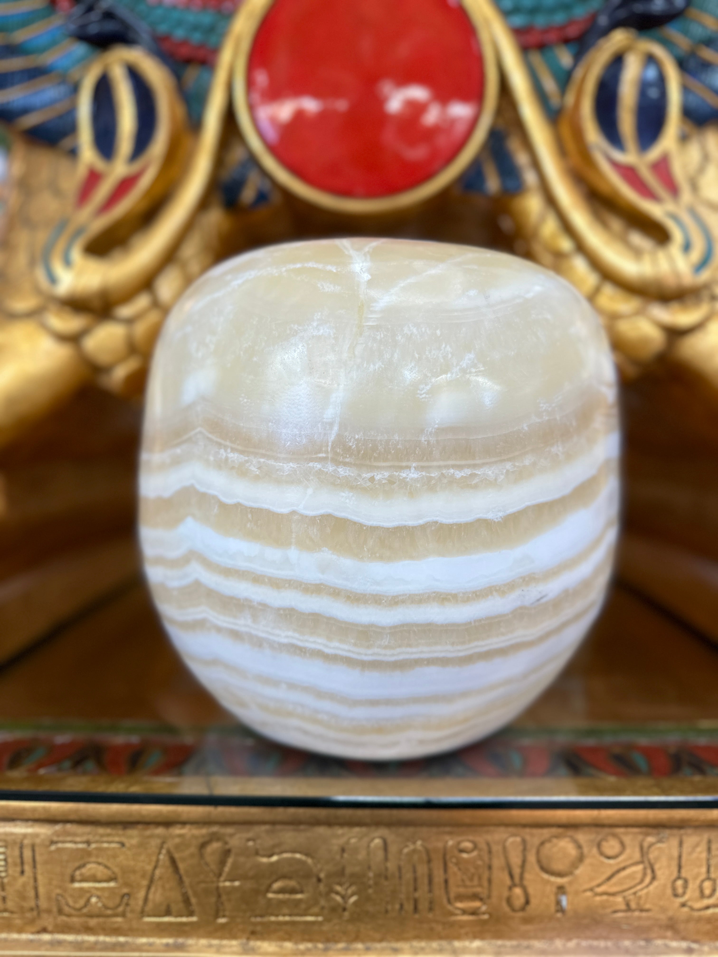 Egyptian Alabaster Vase