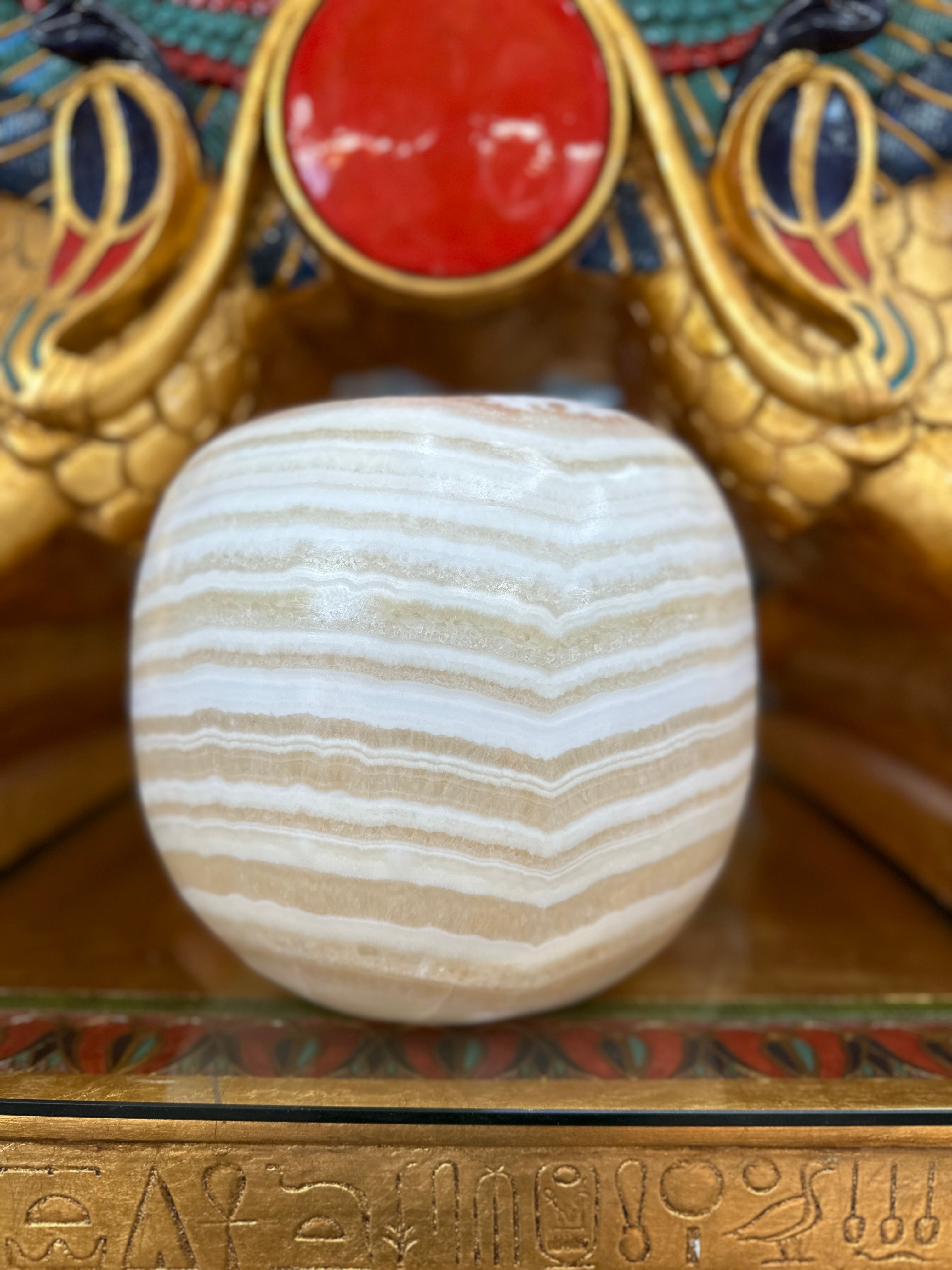 Egyptian Alabaster Vase