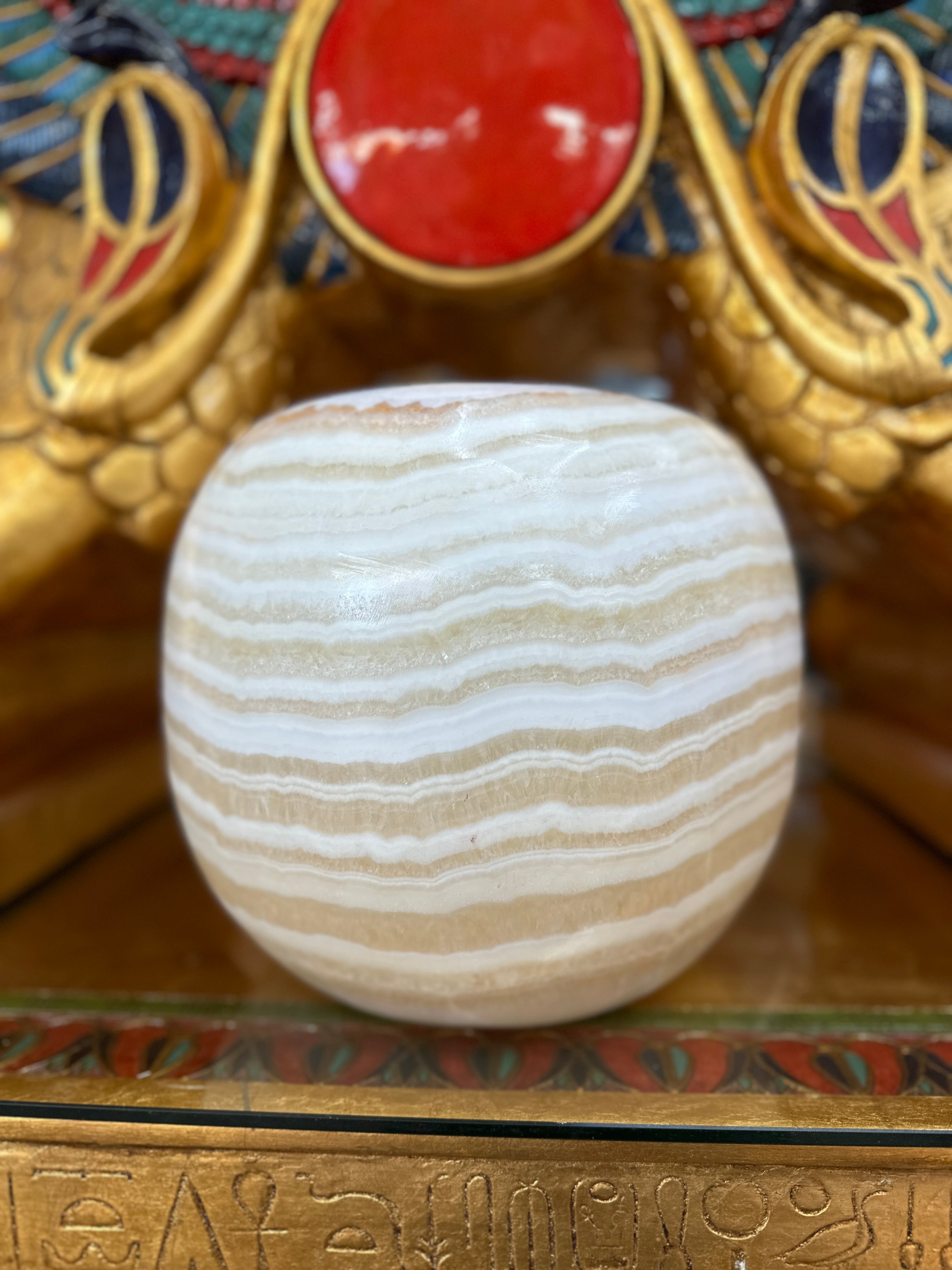 Egyptian Alabaster Vase