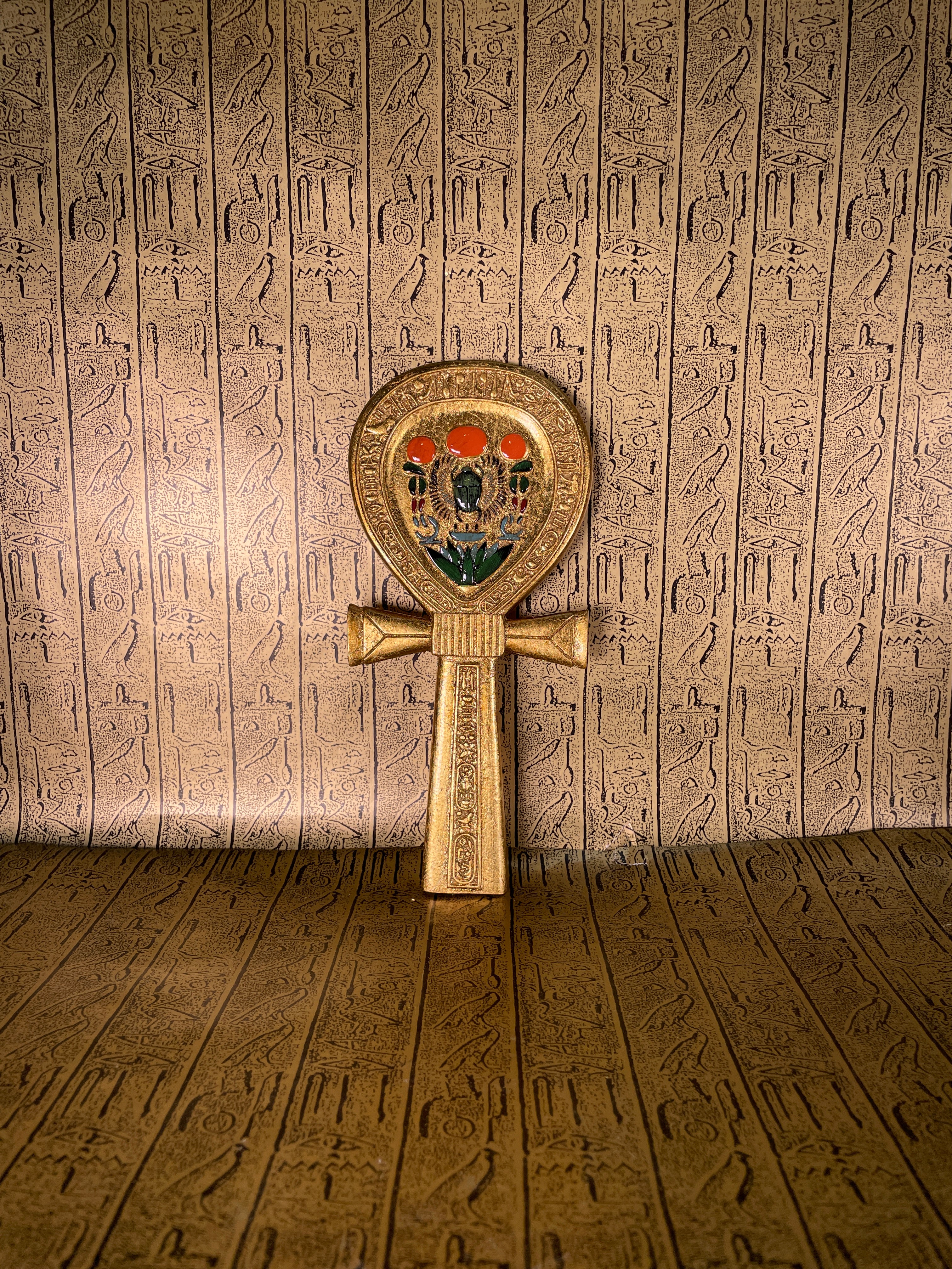 Egyptian Ankh Hand Mirror